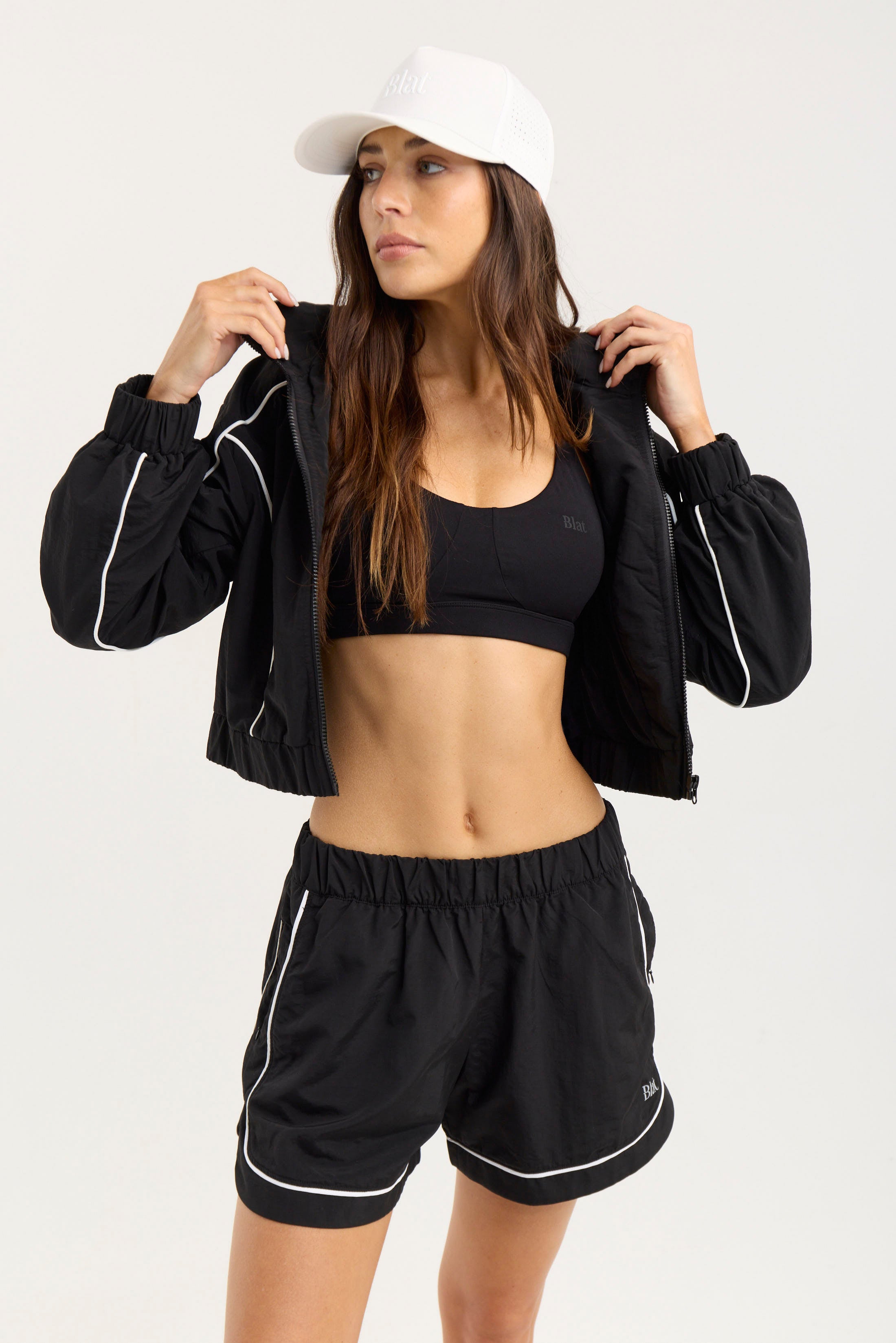 Campera Arbor Combinado - TechKnit® - Negro