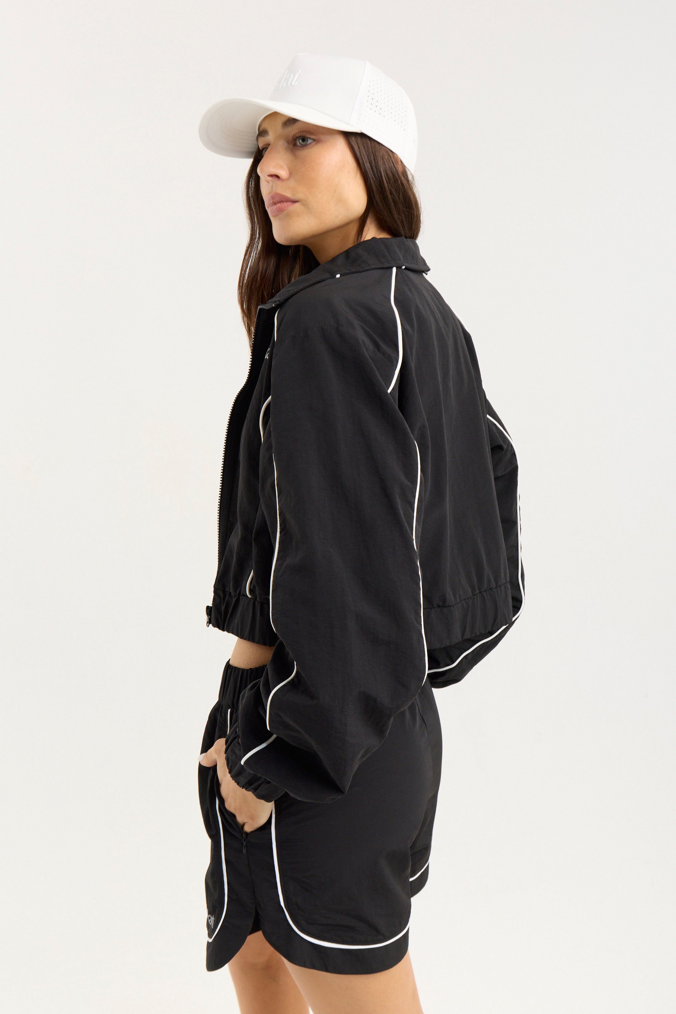 Campera Arbor Combinado - TechKnit® - Negro