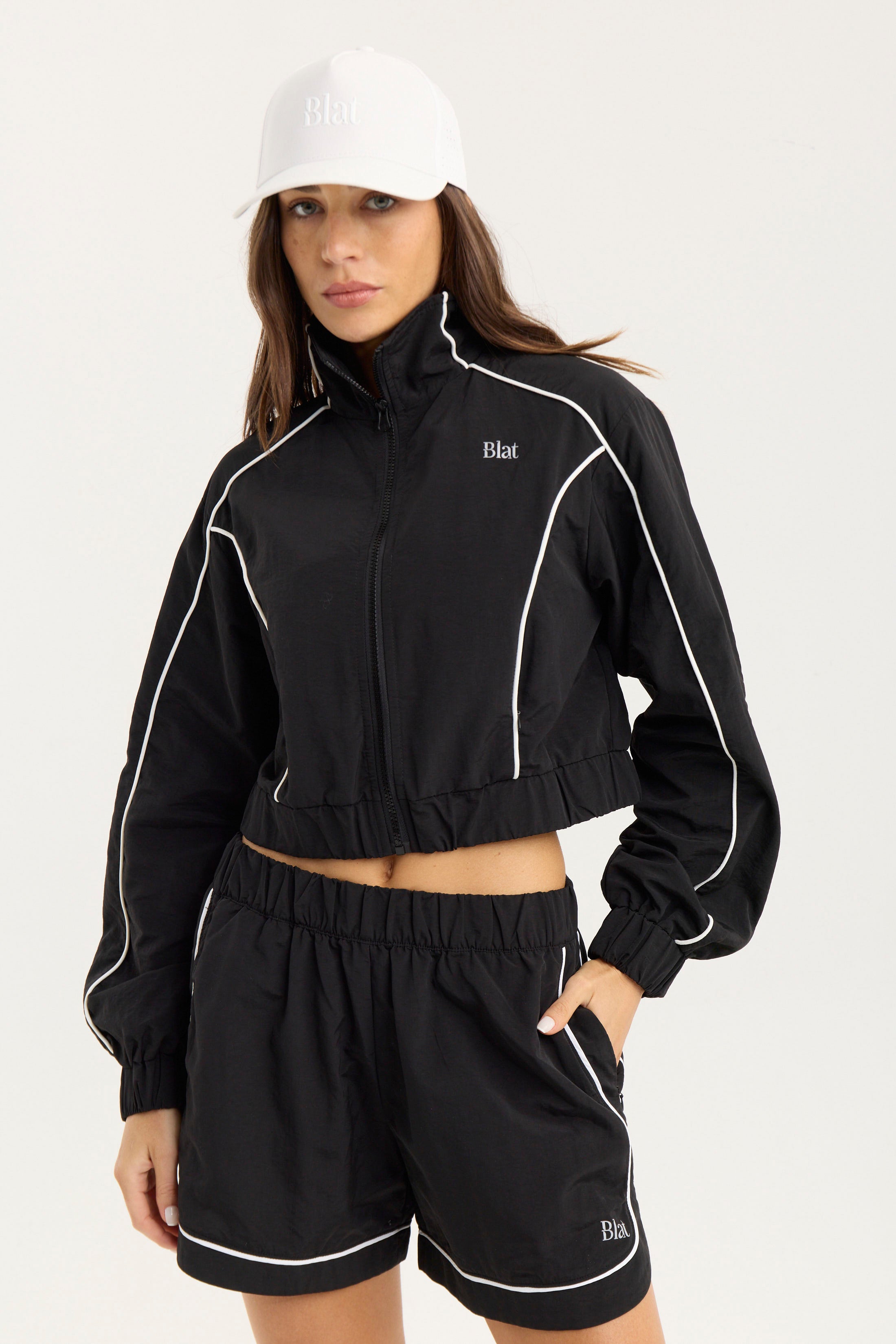 Campera Arbor Combinado - TechKnit® - Negro