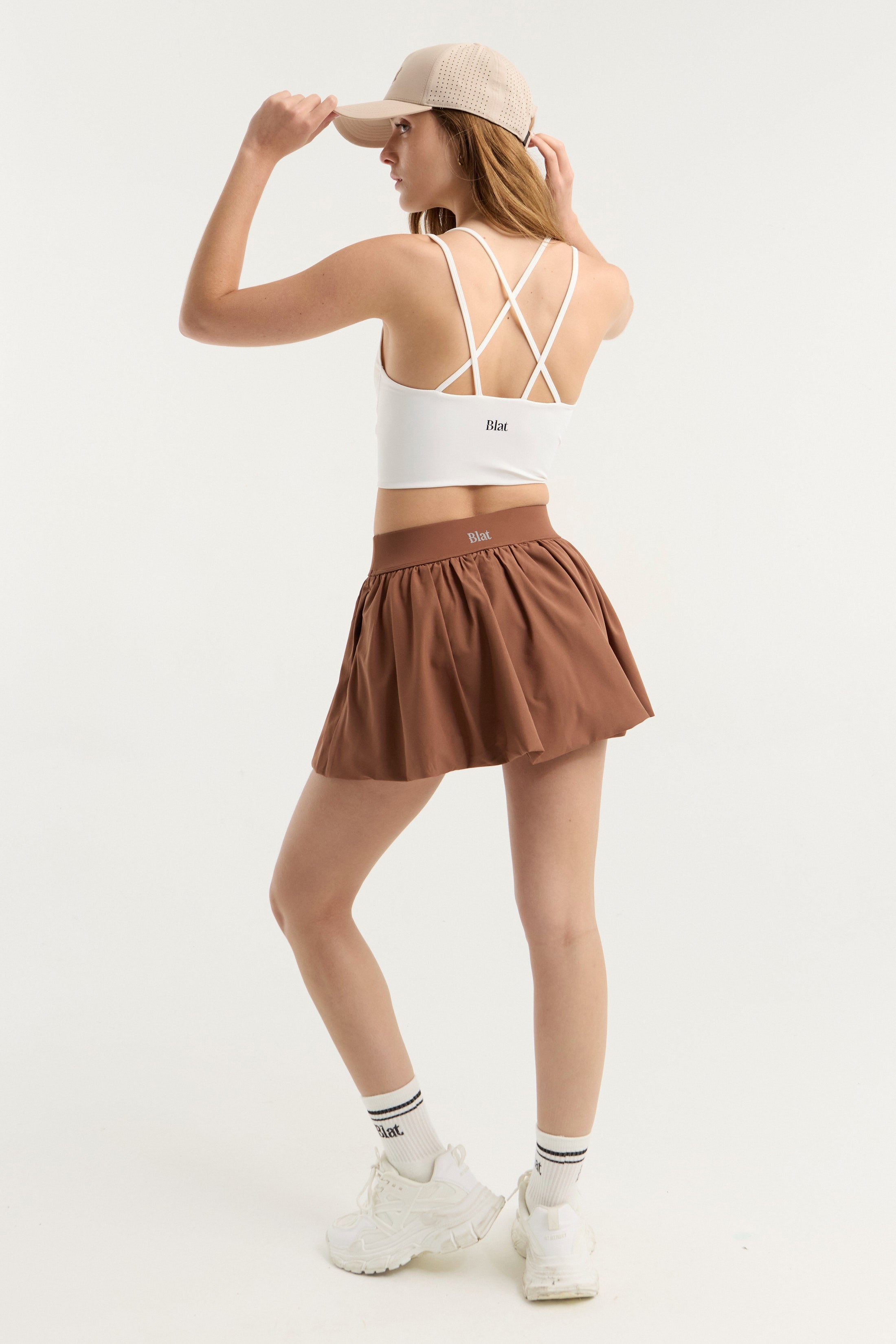 Pollera Brisk - Chocolate