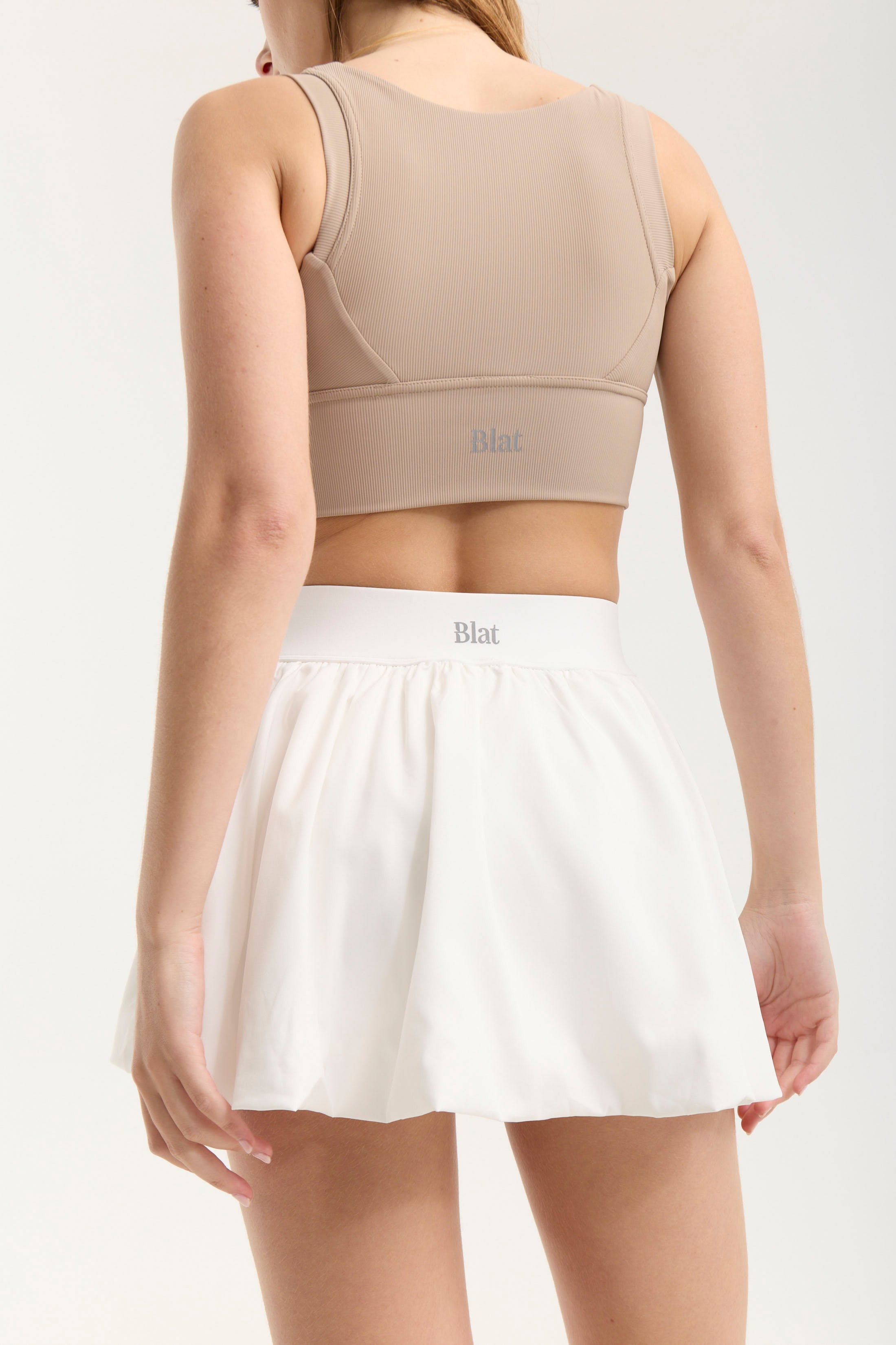 Pollera Brisk - Blanco