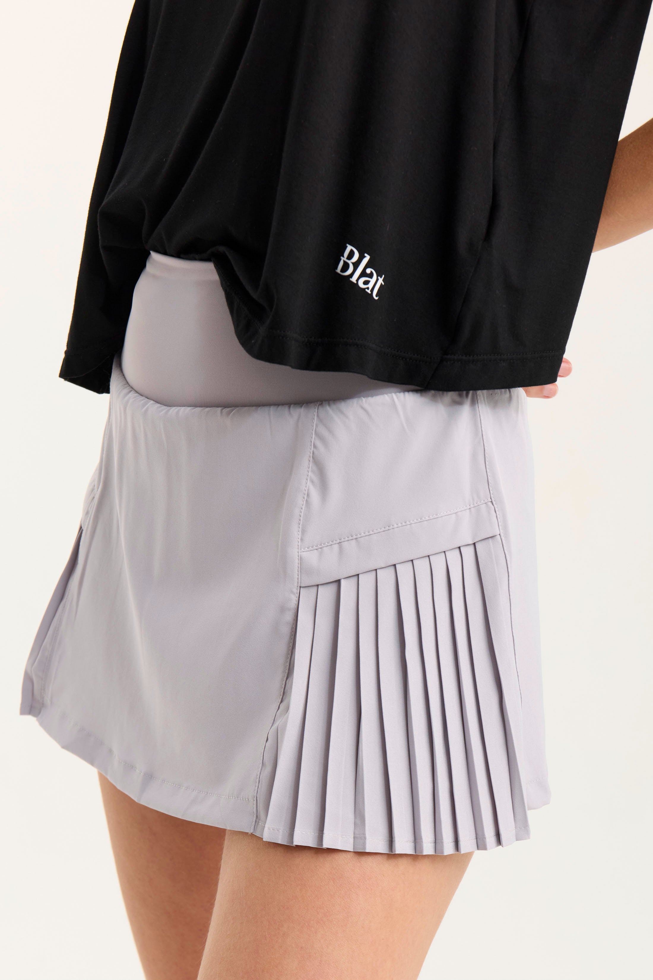 Pollera Lyra - Gris Plata