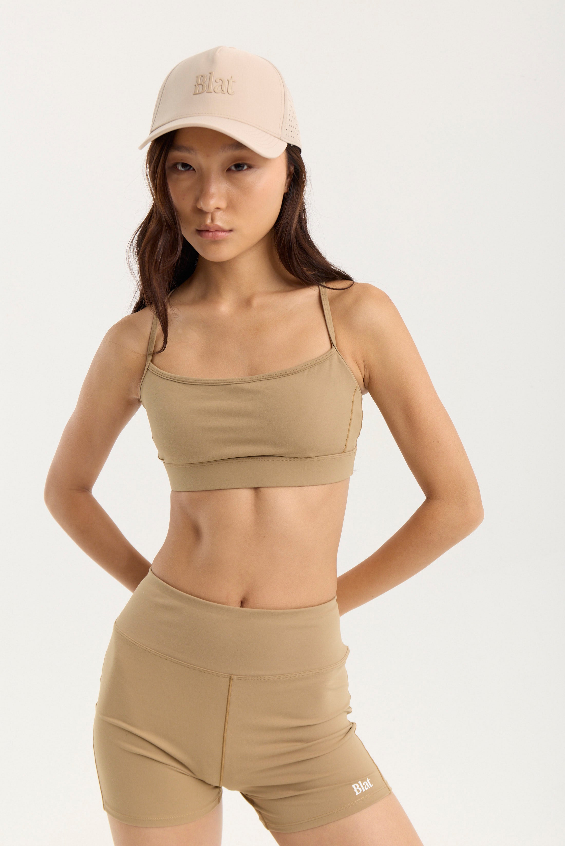 Conjunto Biker y Top CrossFlow - PureSkin® - Visón