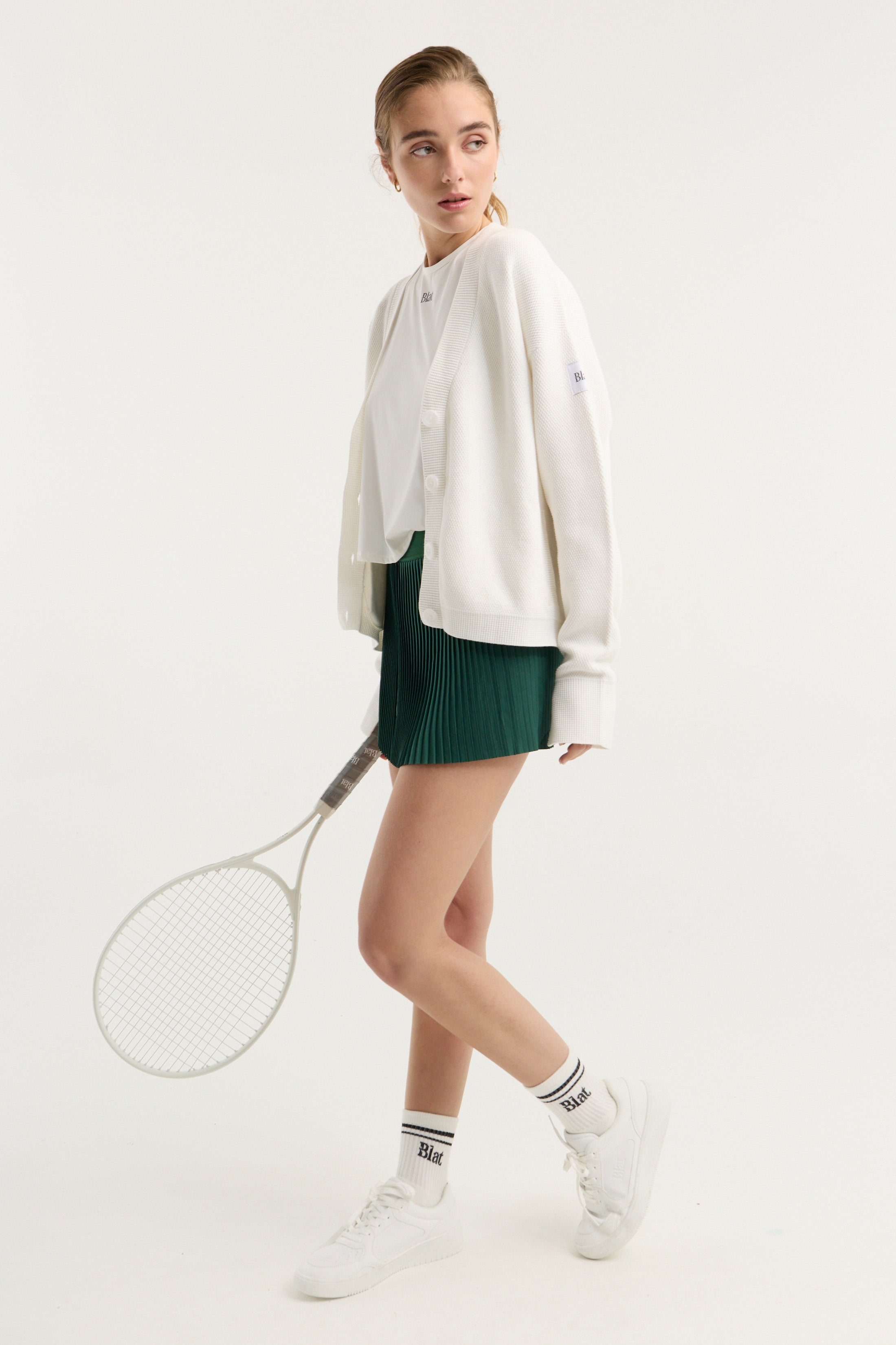 Cardigan Poise N - Blanco
