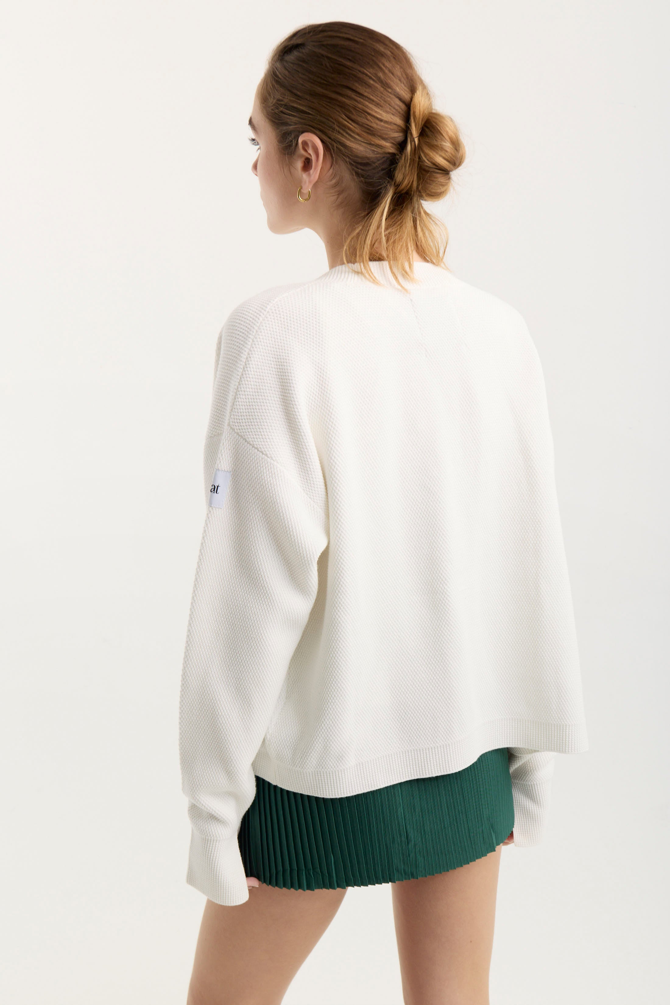 Cardigan Poise N - Blanco