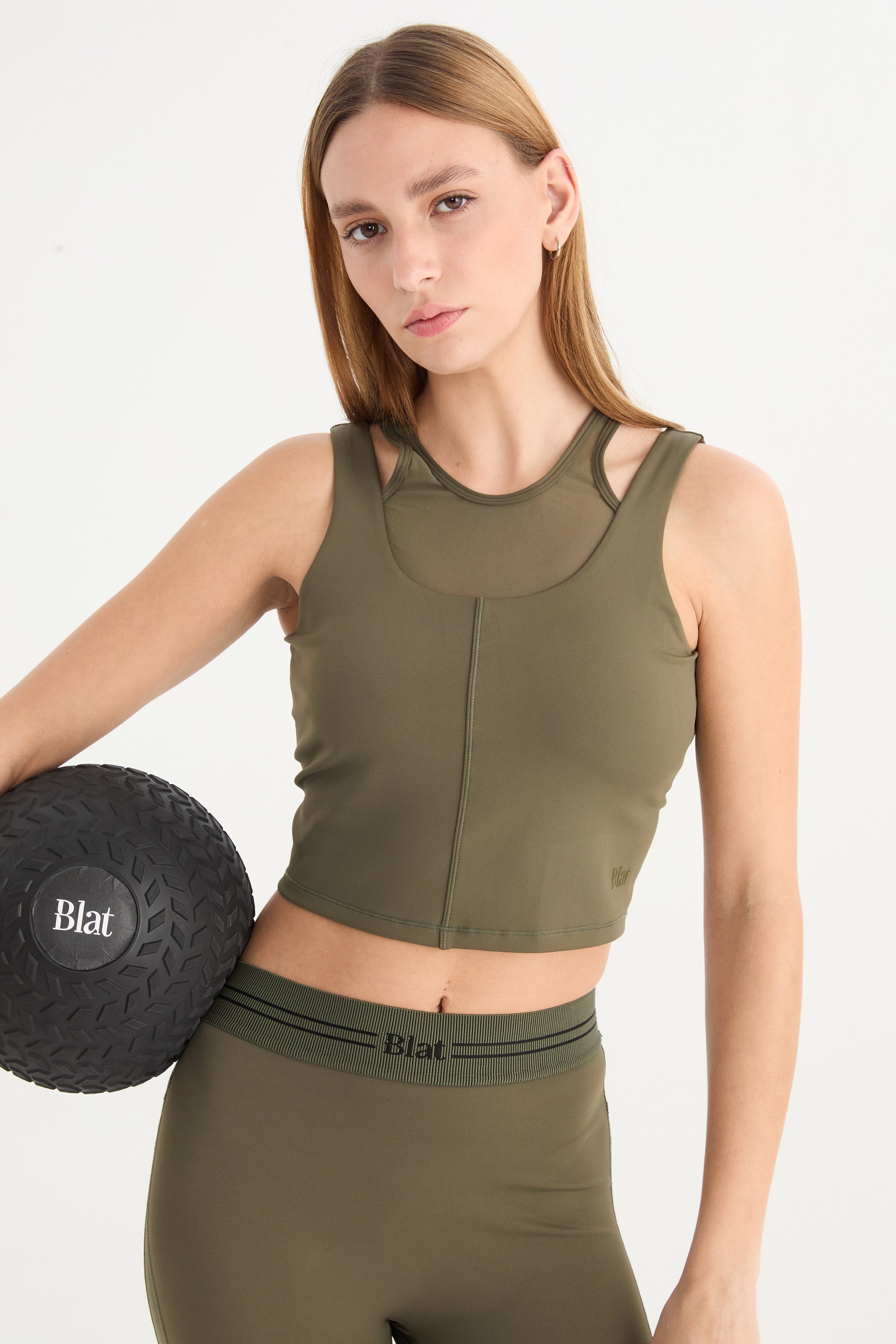Top Doble Nysa - PureSkin® - Militar