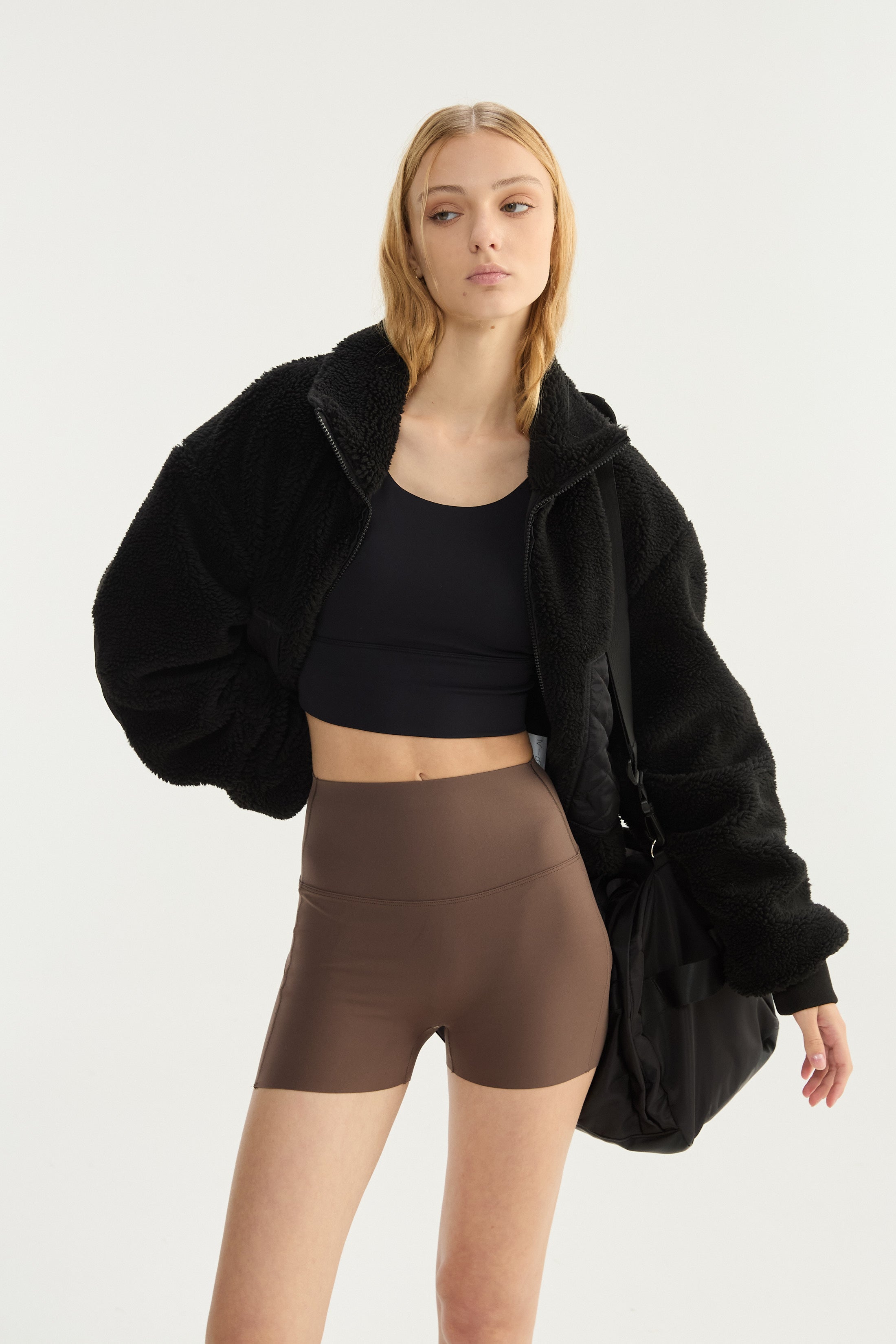 Biker Corta Zenith - PureSkin® - Chocolate