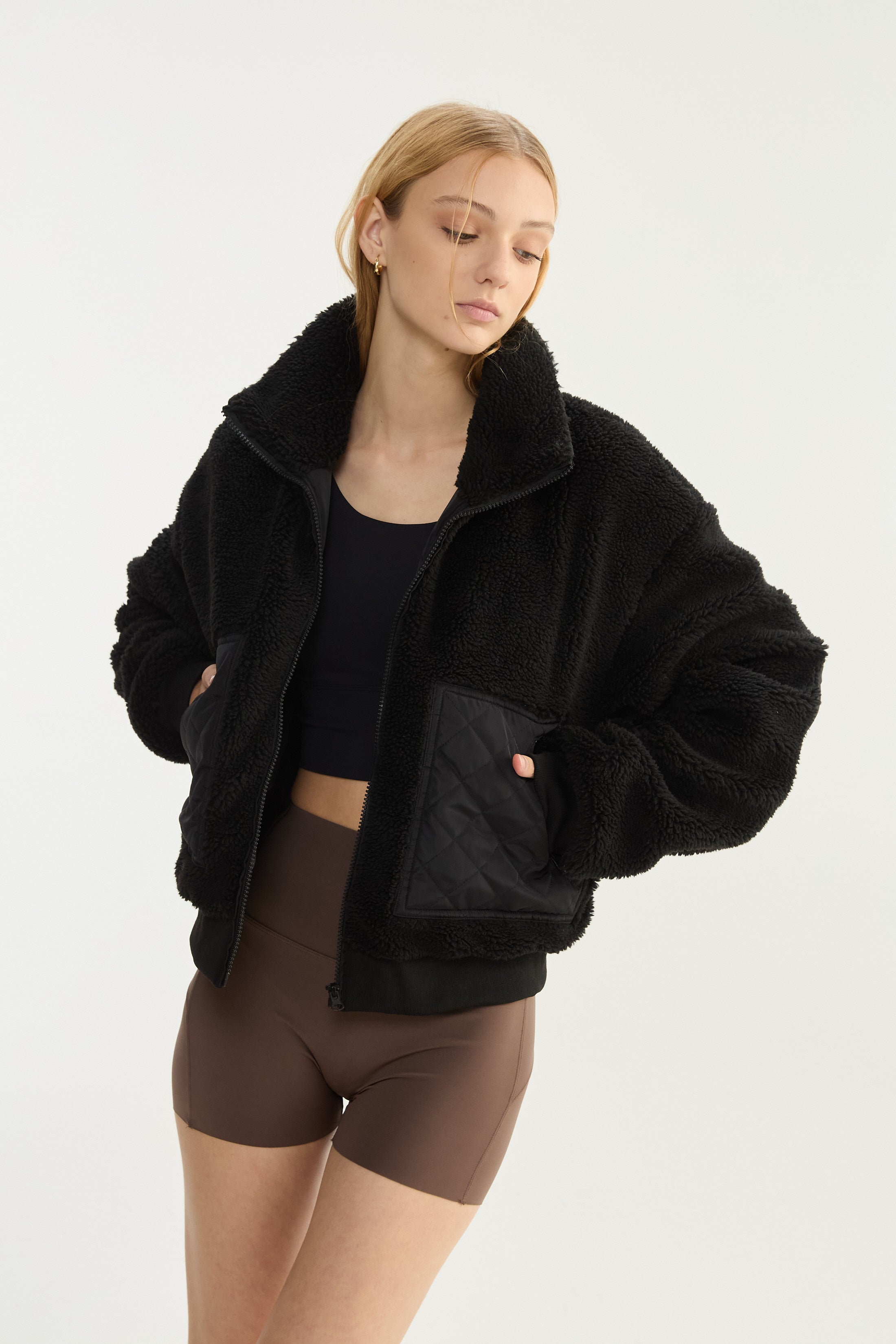 Biker Corta Zenith - PureSkin® - Chocolate