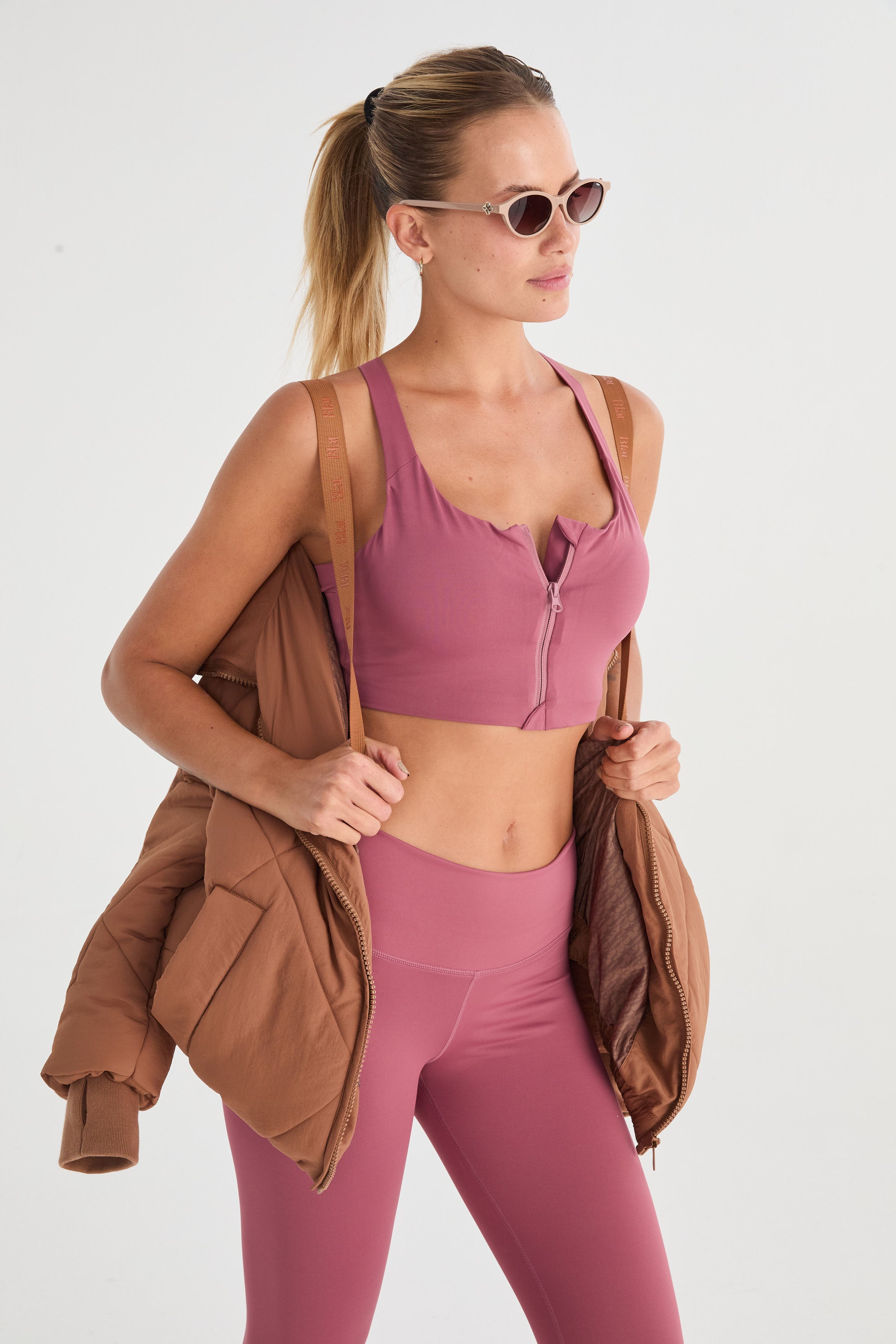 Campera Con Capucha Zer - Chocolate
