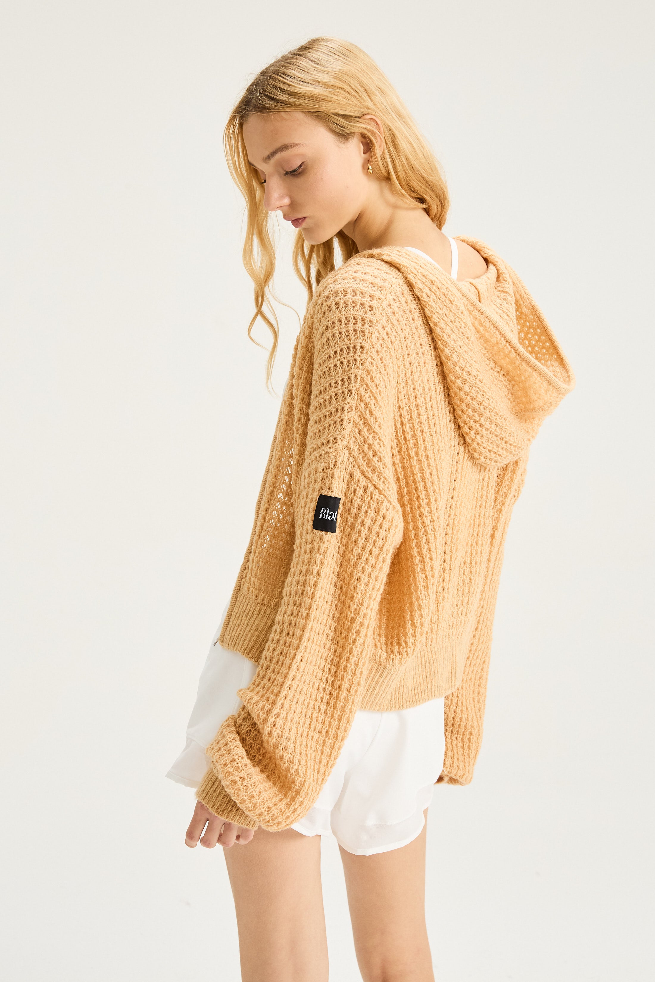 Sweater con Cierre Drift - Camel