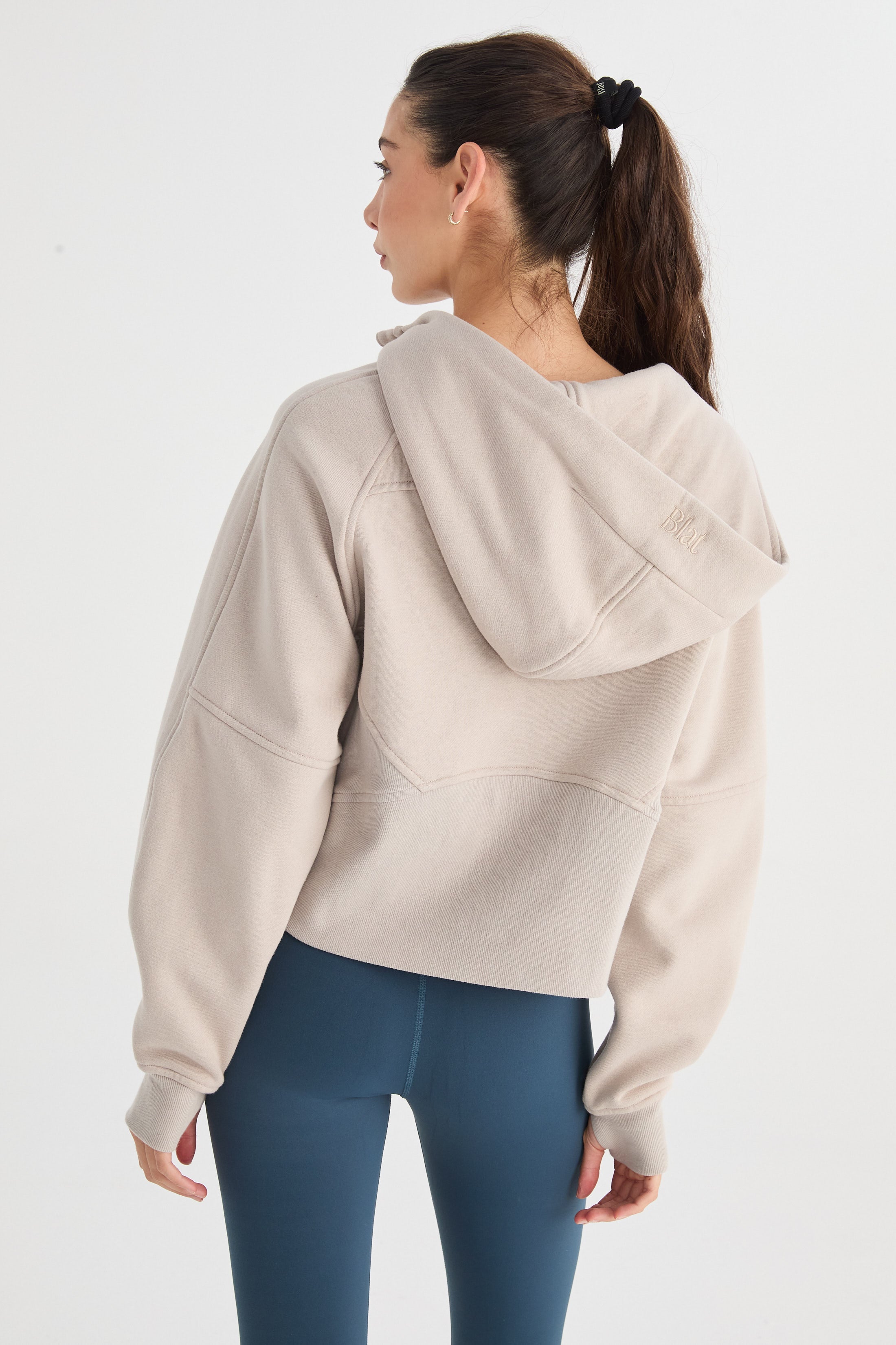 Hoodie Runae - TechKnit® - Visón