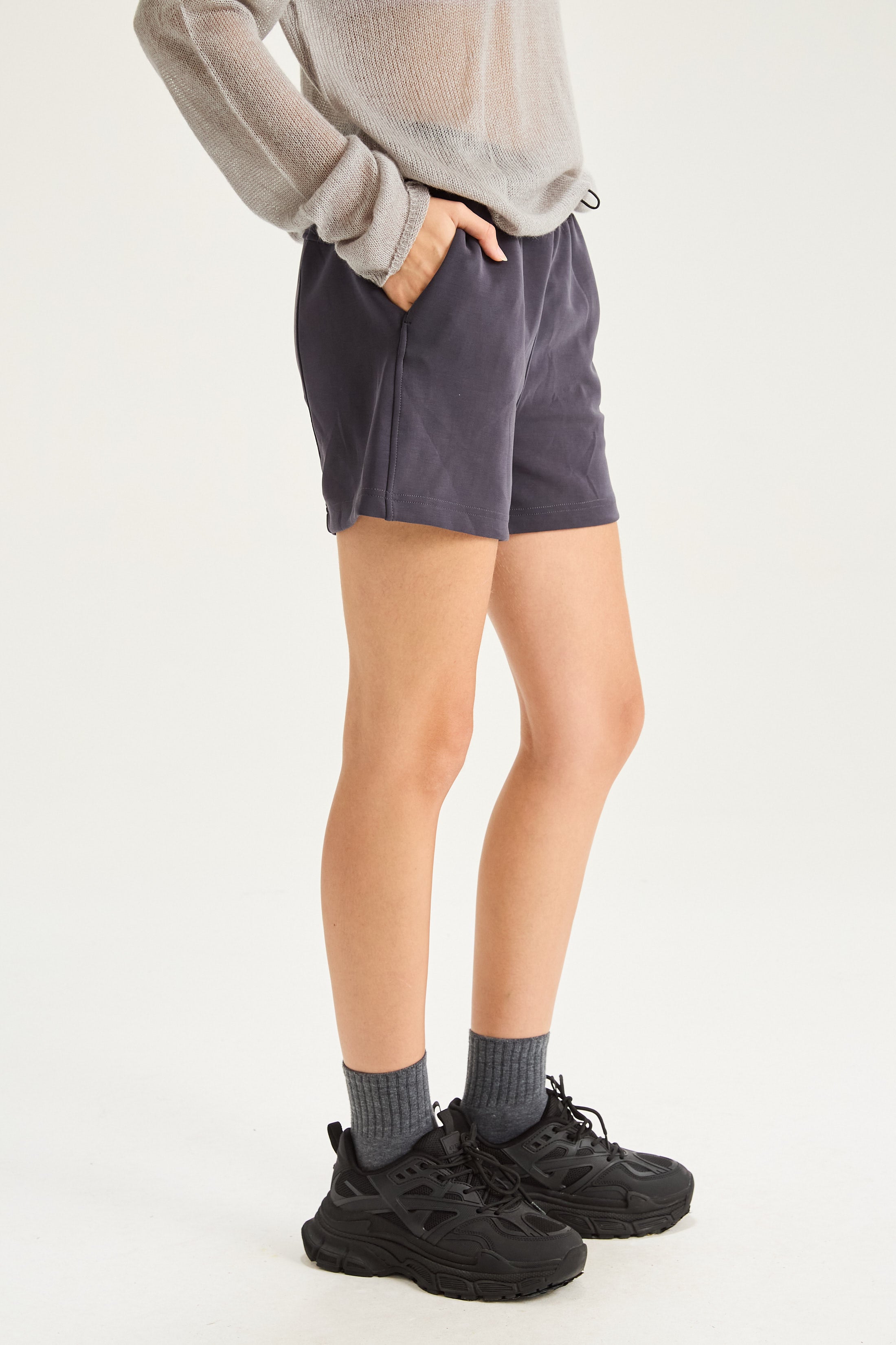 Short Spark C - TechKnit® - Azul Petróleo