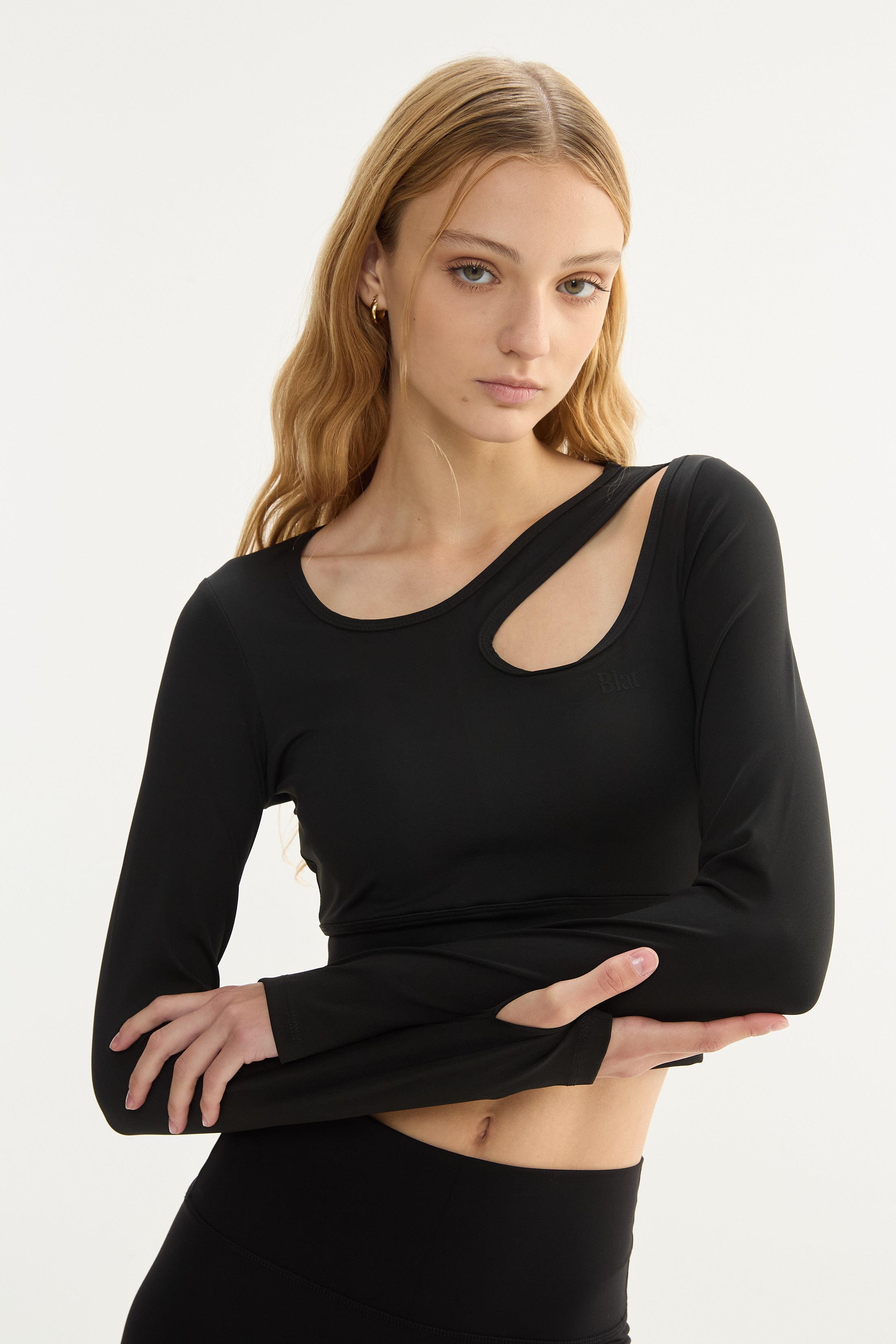 Top Manga Larga Eclipse - PureSkin® - Negro