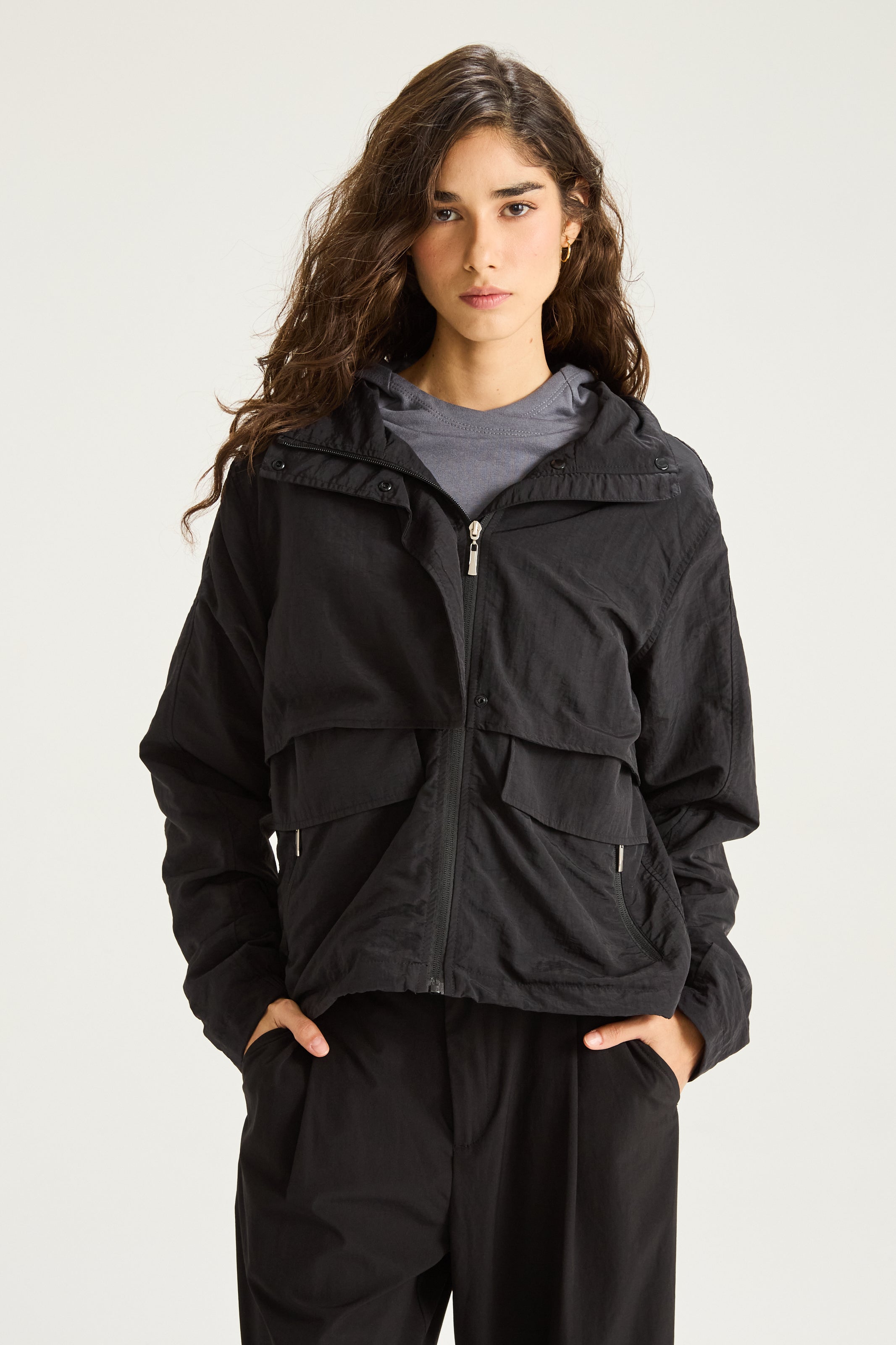 Campera Echo - Negro