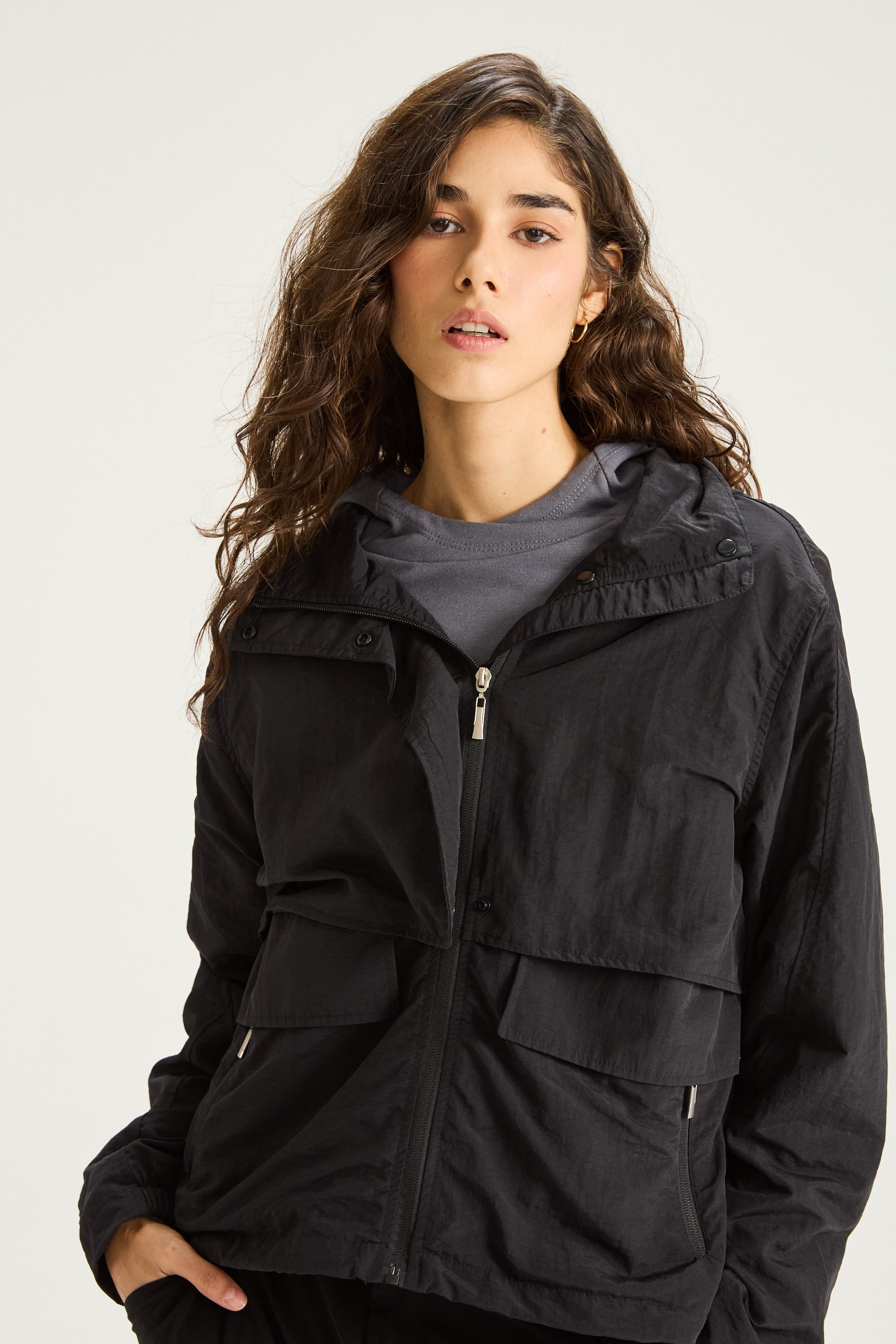 Campera Echo - Negro