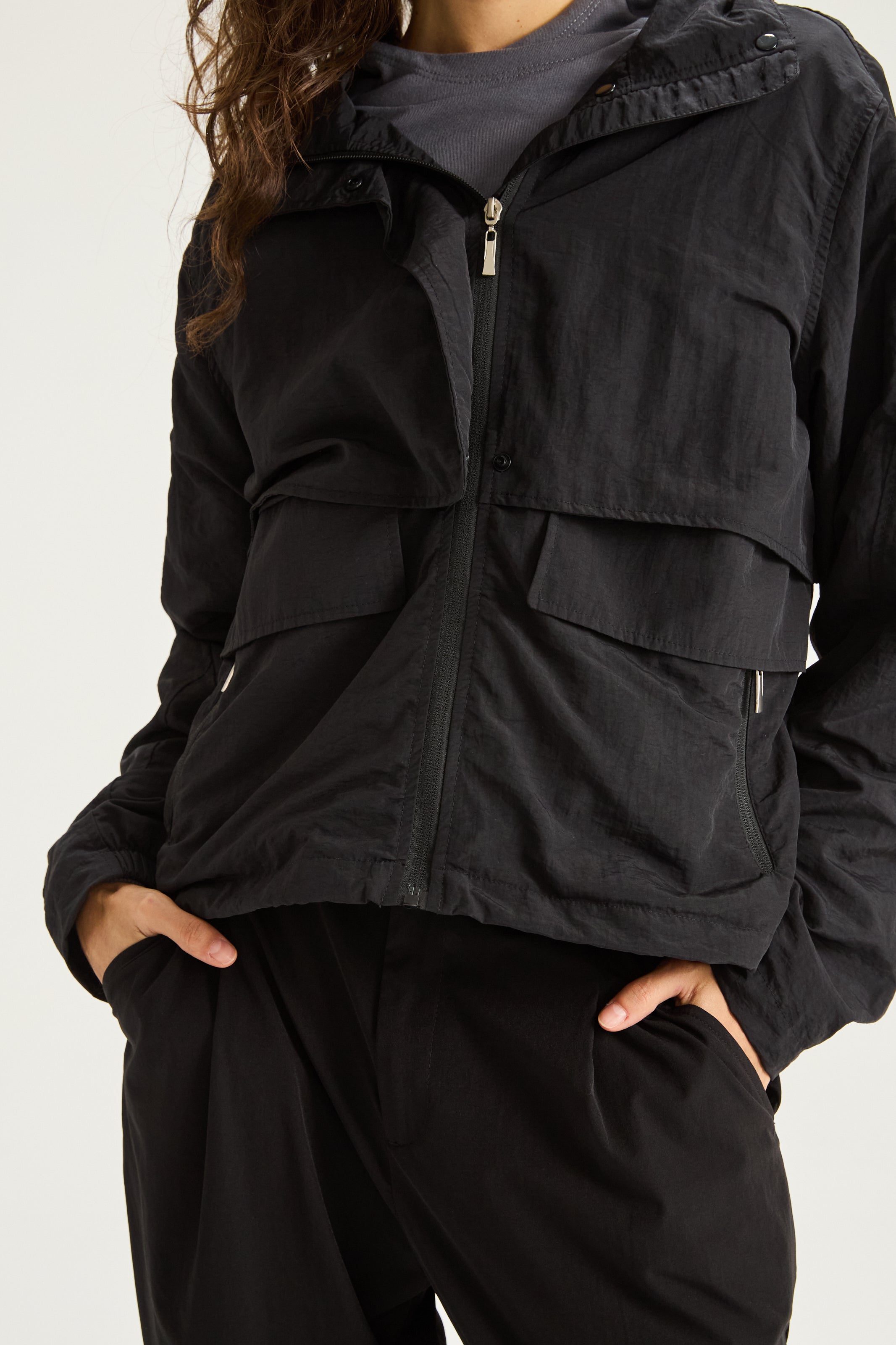 Campera Echo - Negro