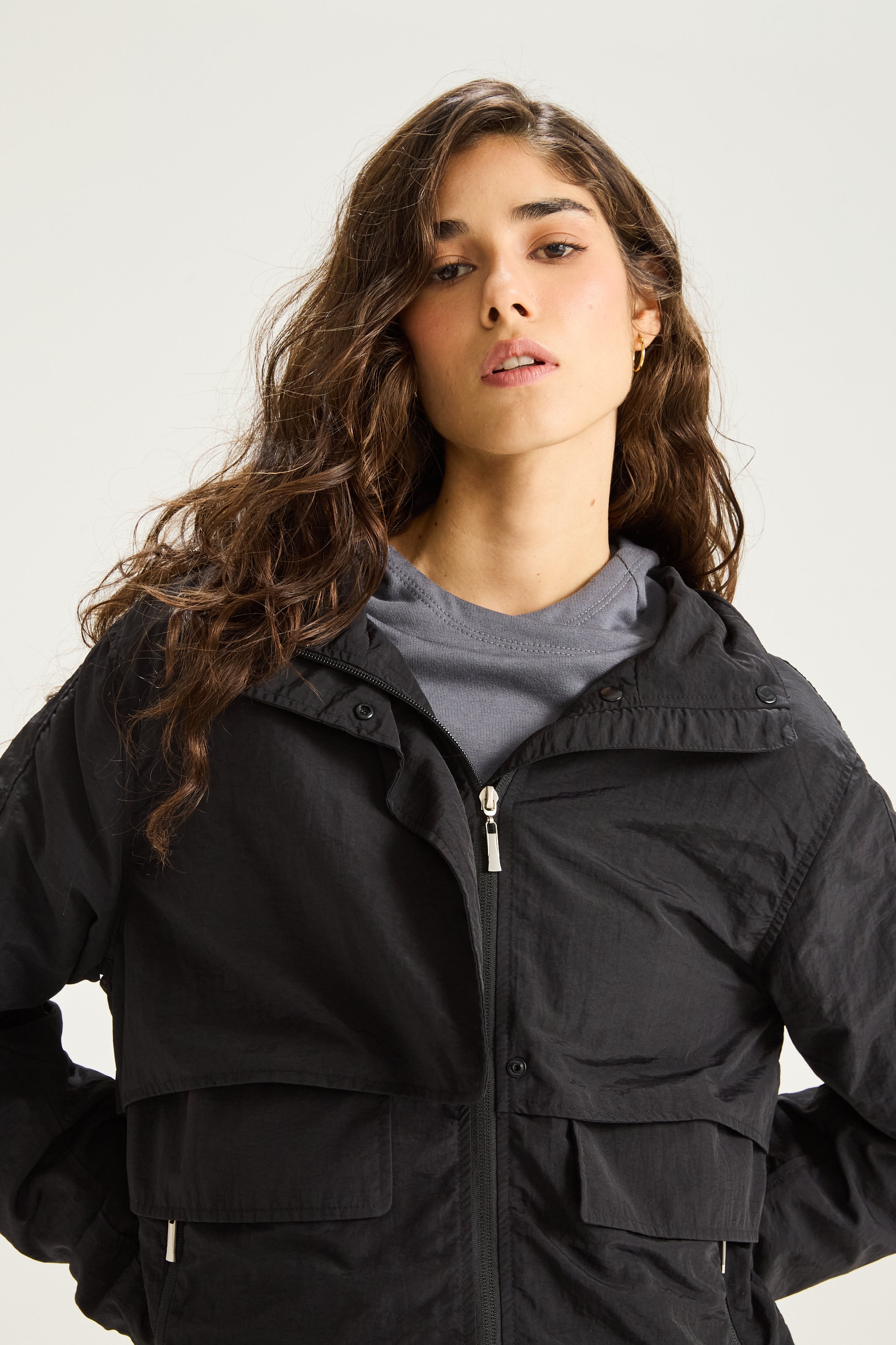 Campera Echo - Negro