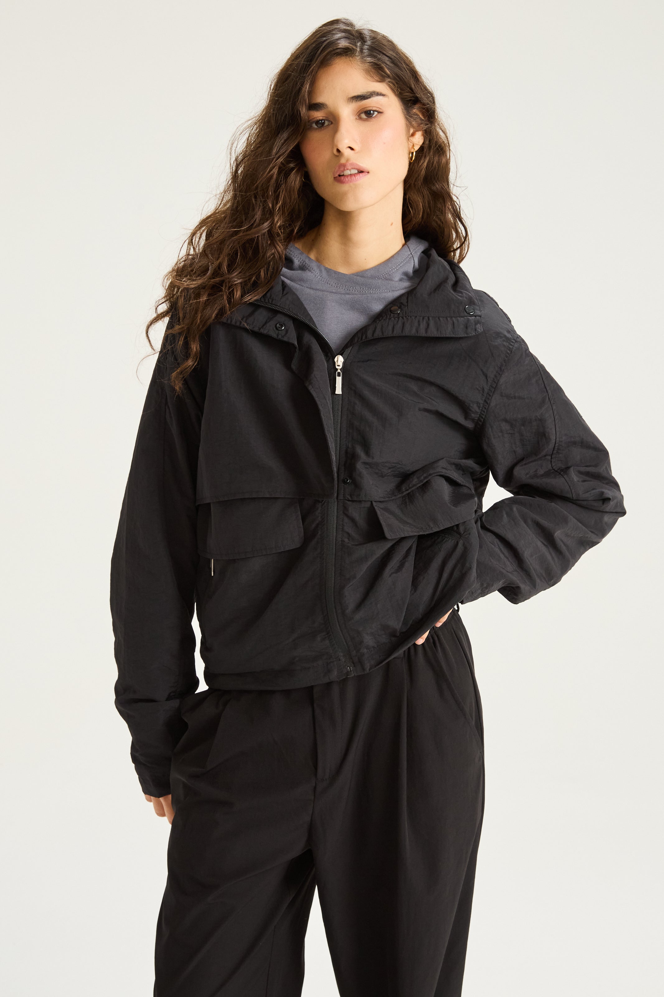 Campera Echo - Negro