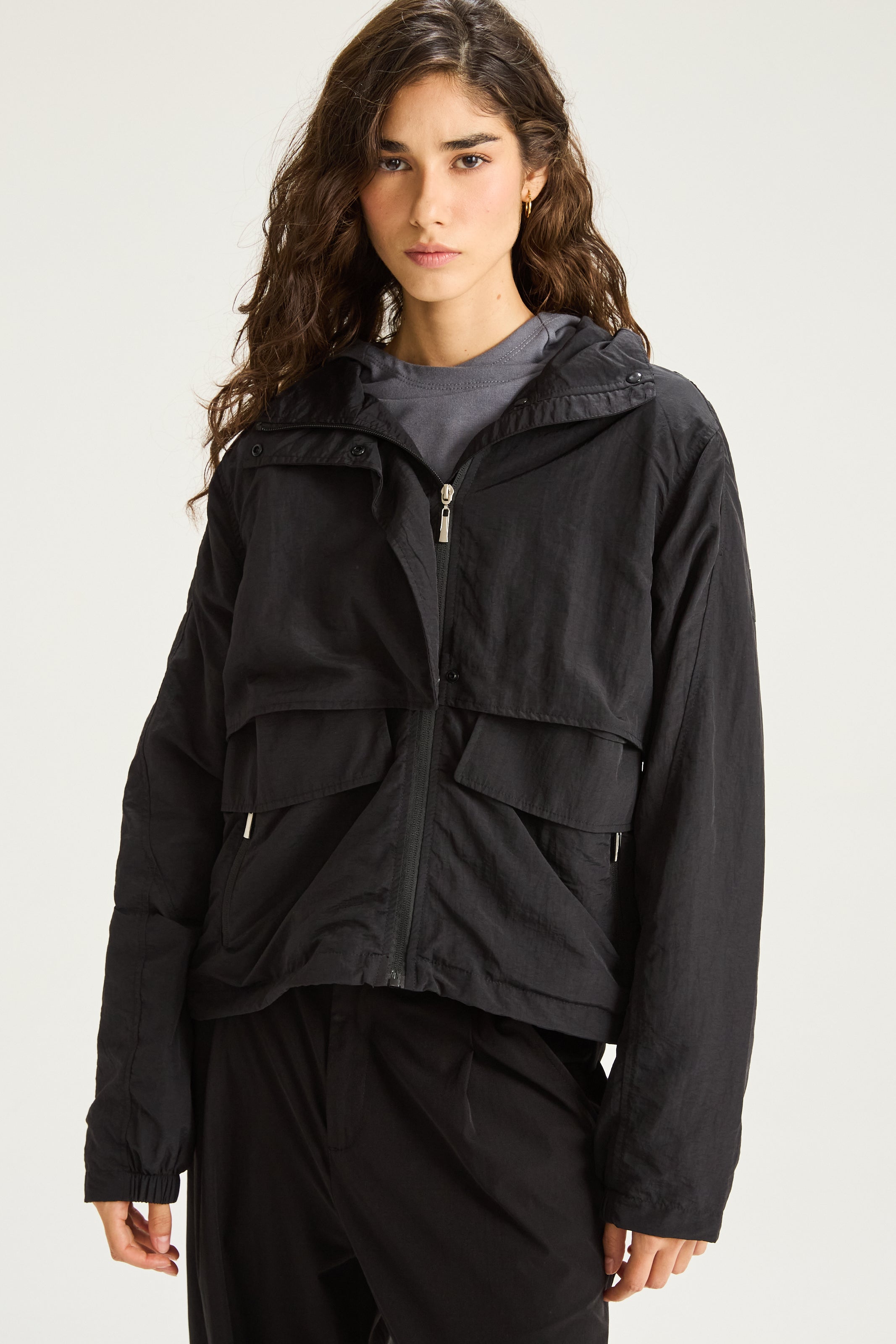 Campera Echo - Negro
