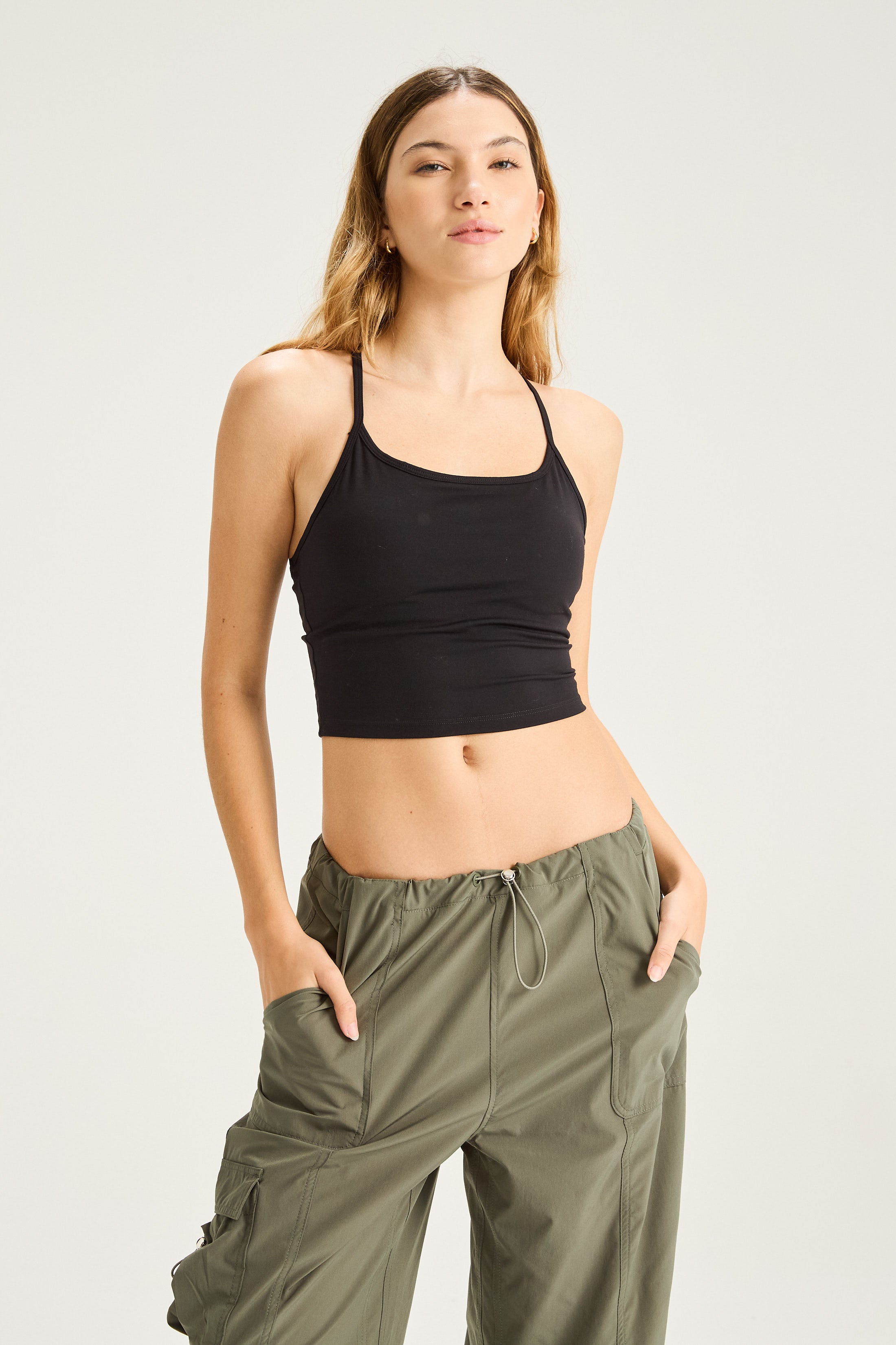 Musculosa Slate - PureSkin® - Negro