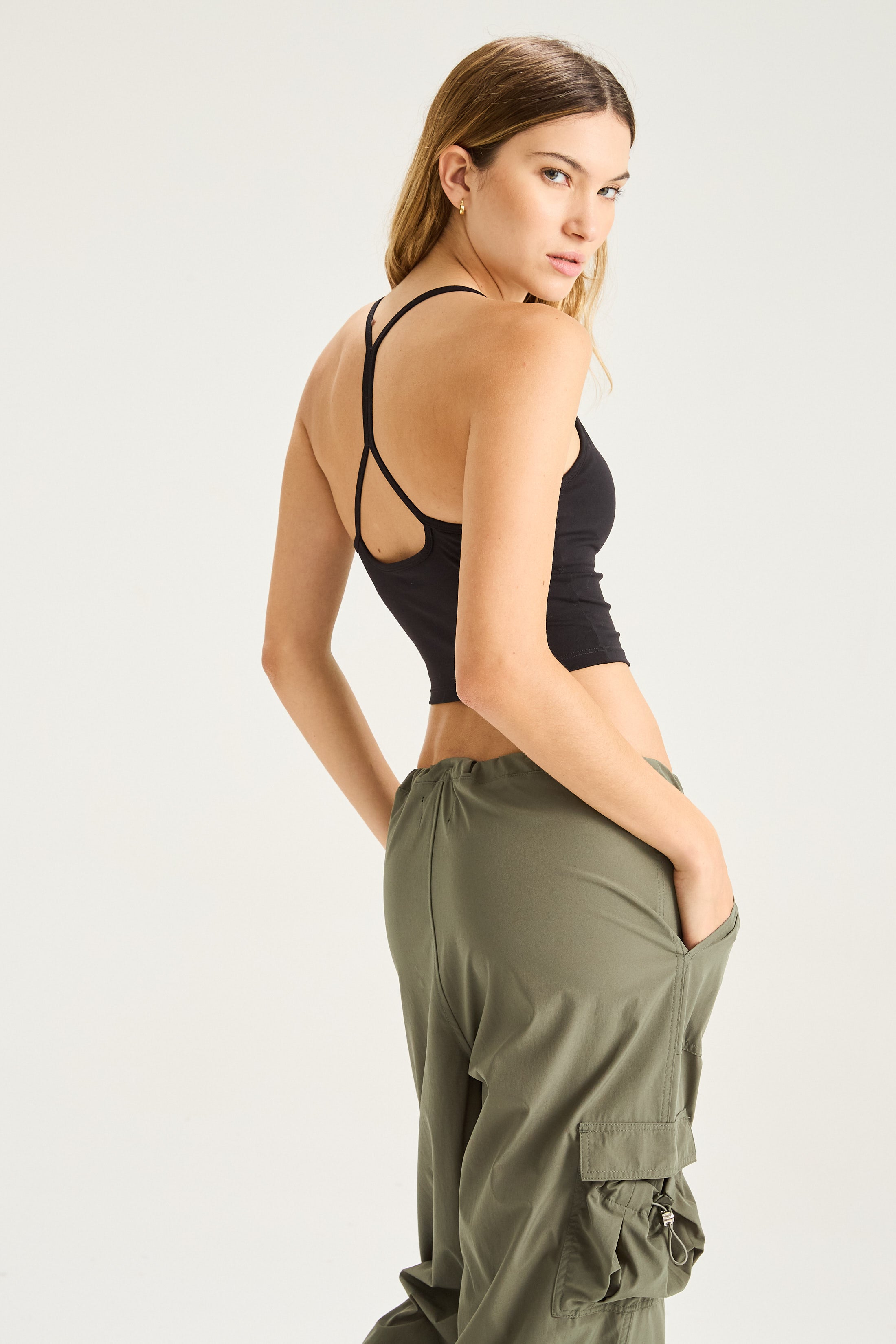 Musculosa Slate - PureSkin® - Negro