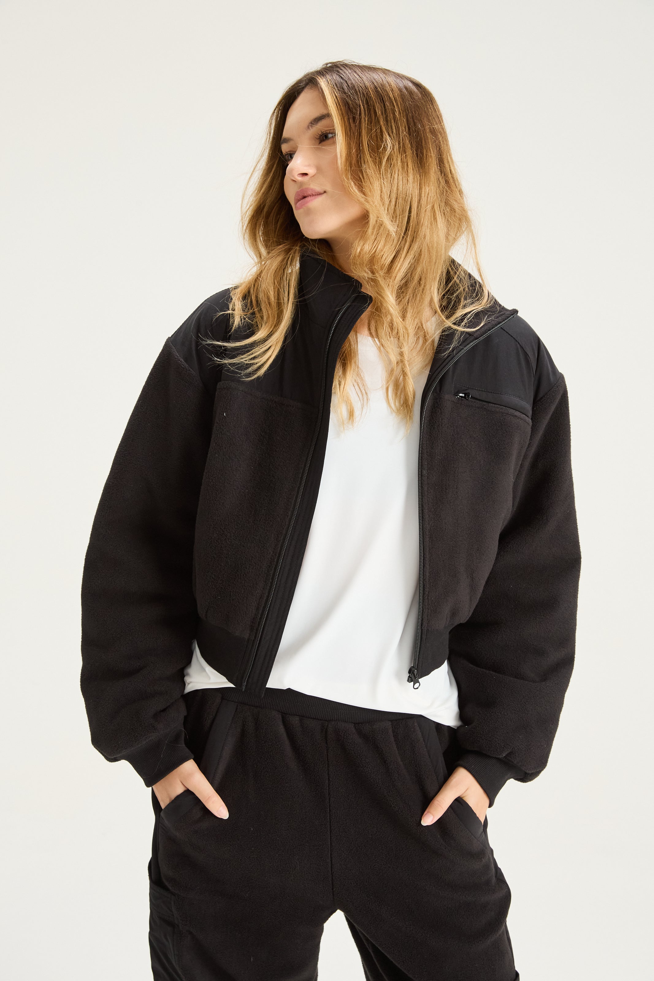 Campera Noon - Negro