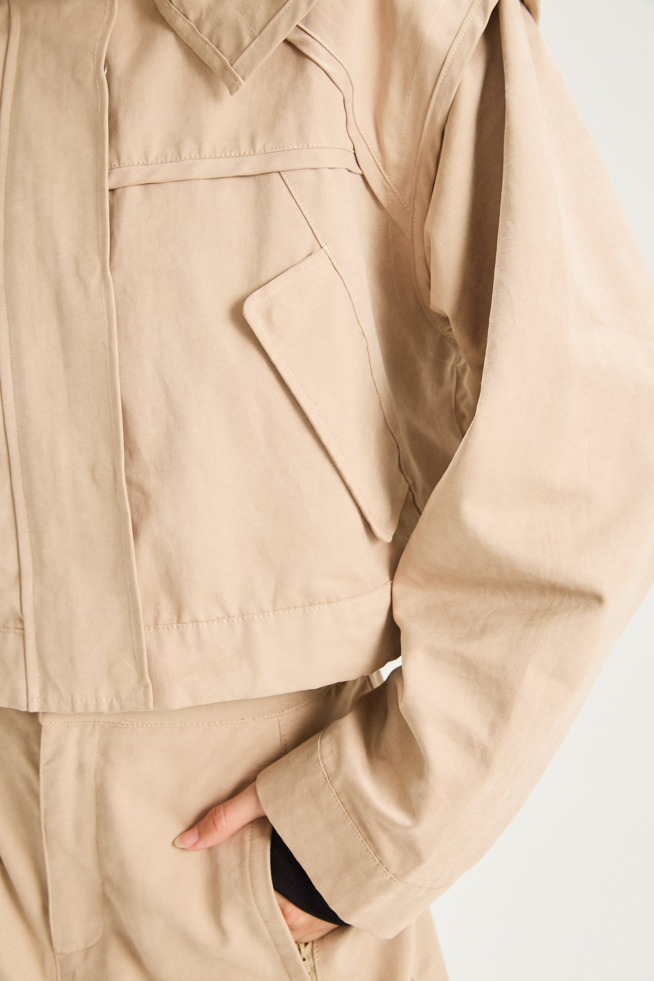 Campera Dusk - Camel