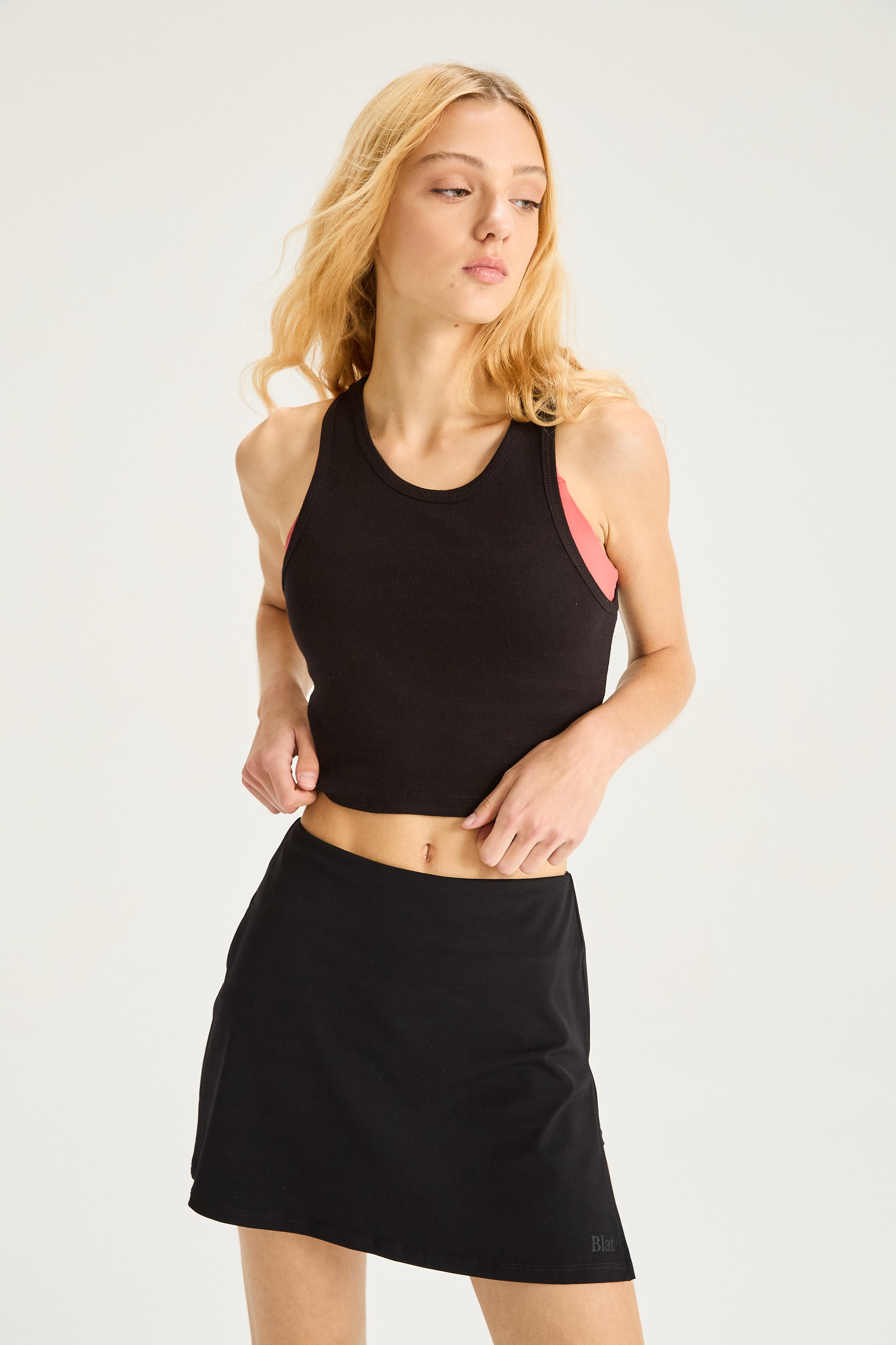 Pollera Skort Flow - PureSkin® - Negro