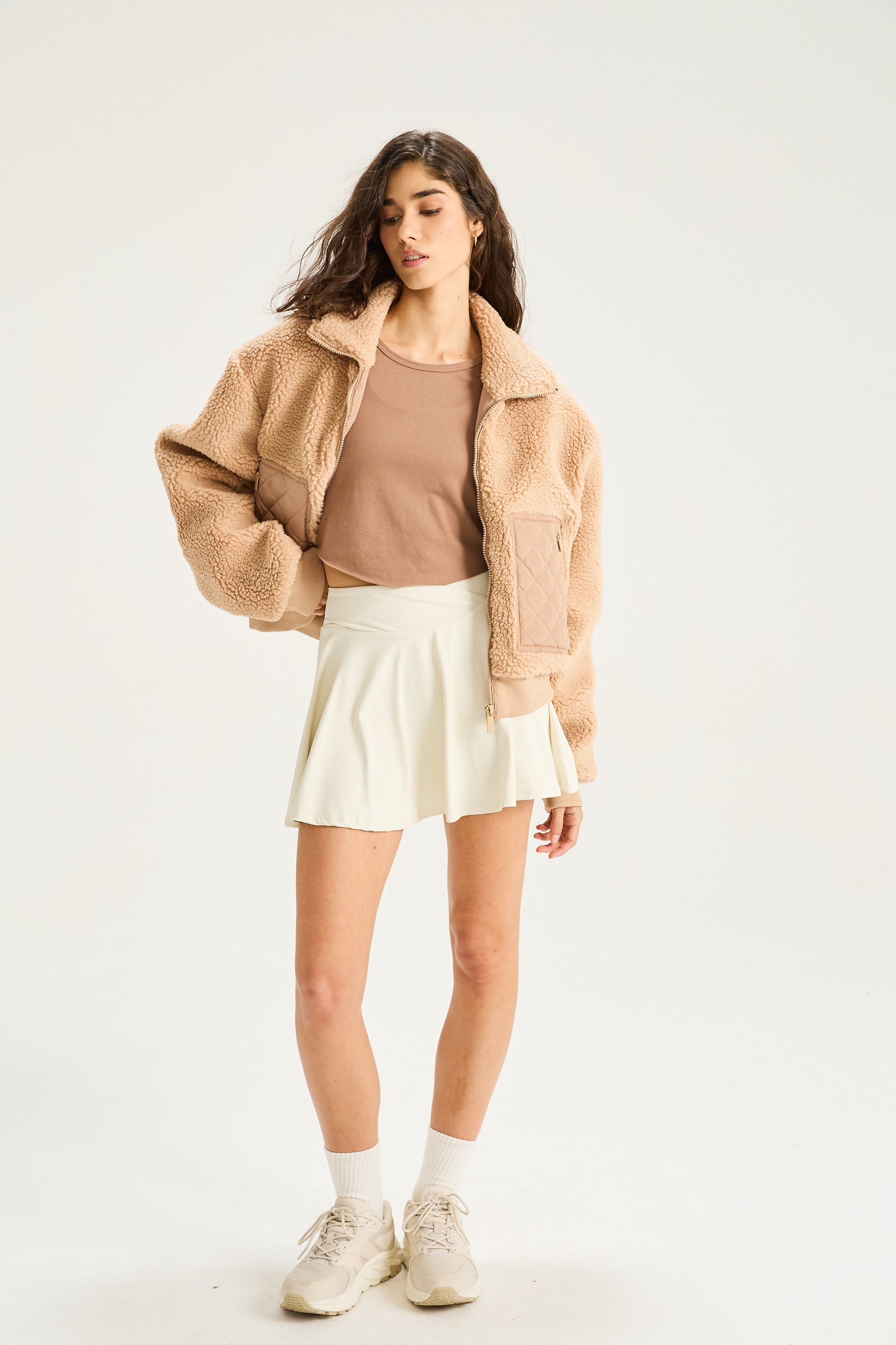 Campera Tone - Camel