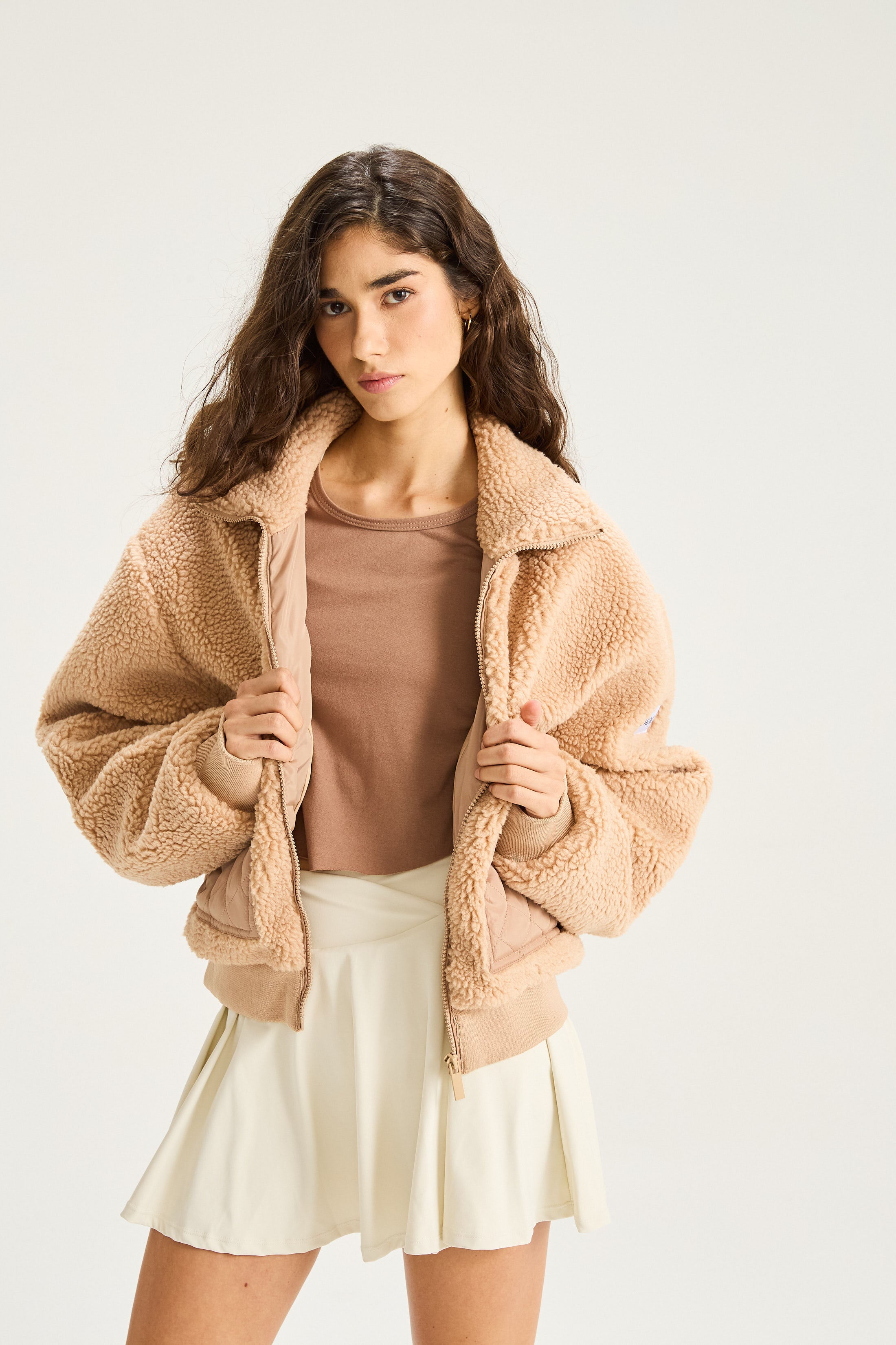 Campera Tone - Camel
