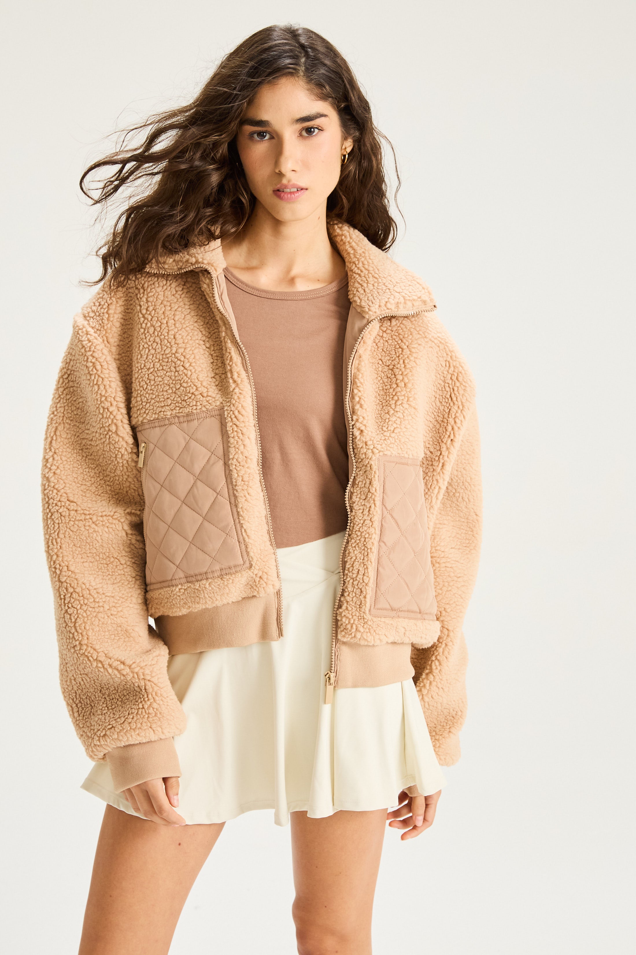 Campera Tone - Camel