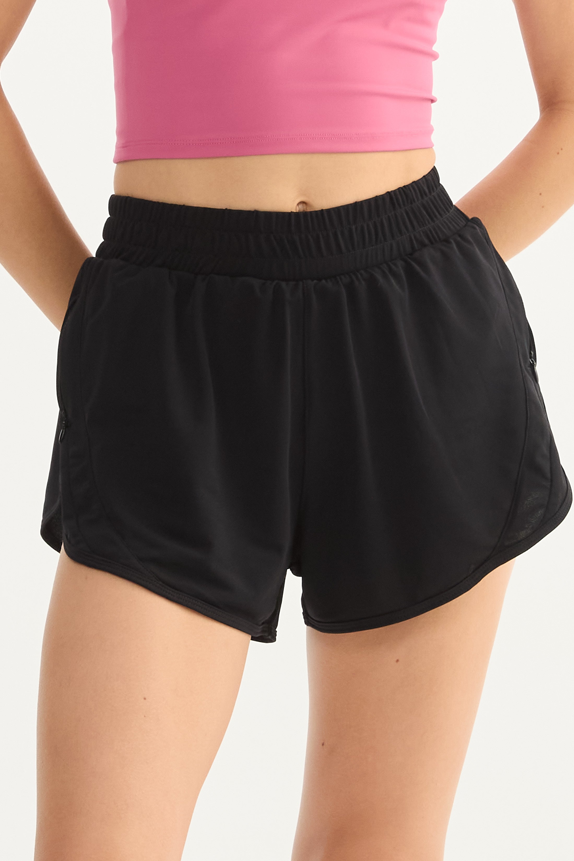 Short Flow - TechKnit® - Negro