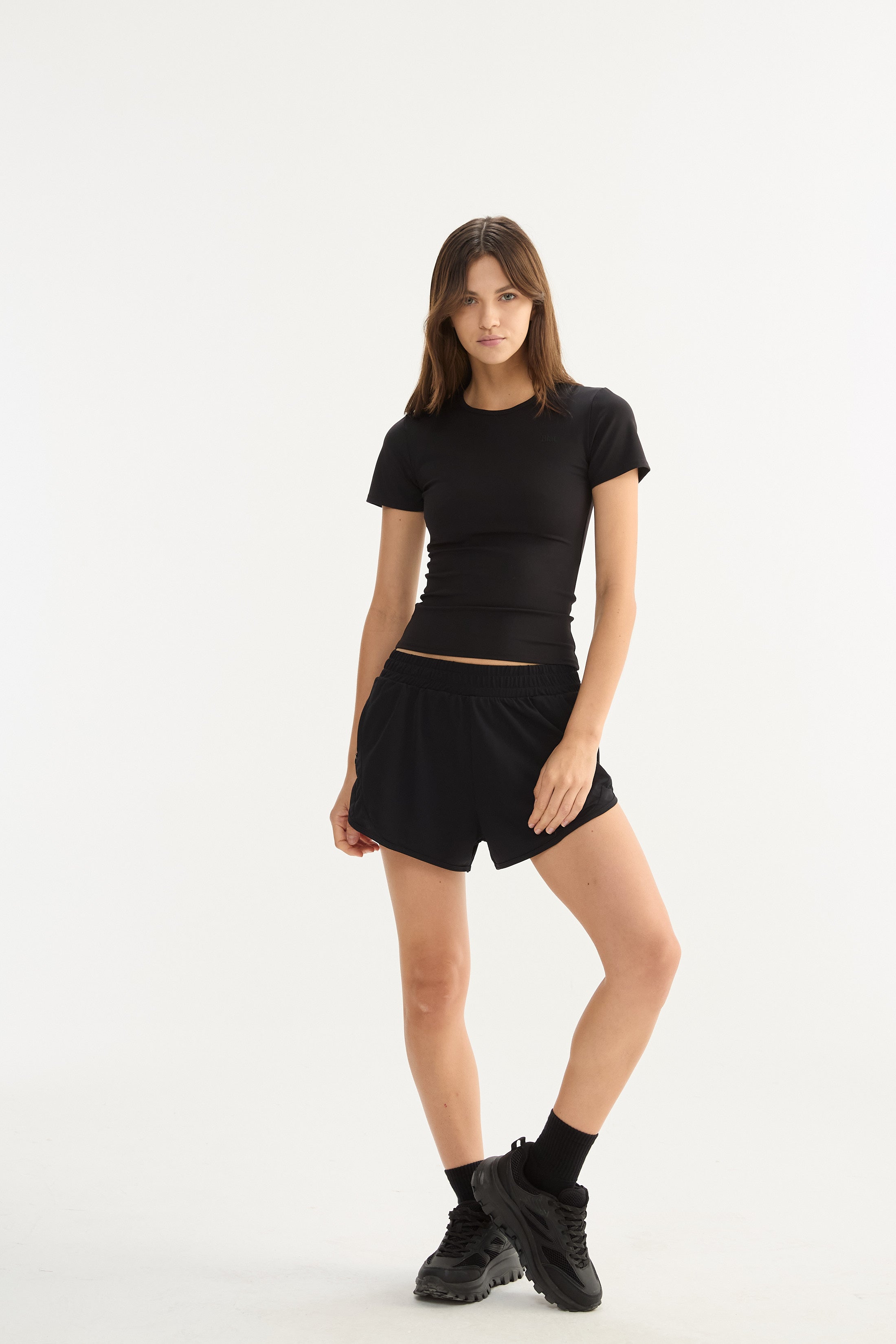 Short Flow - TechKnit® - Negro