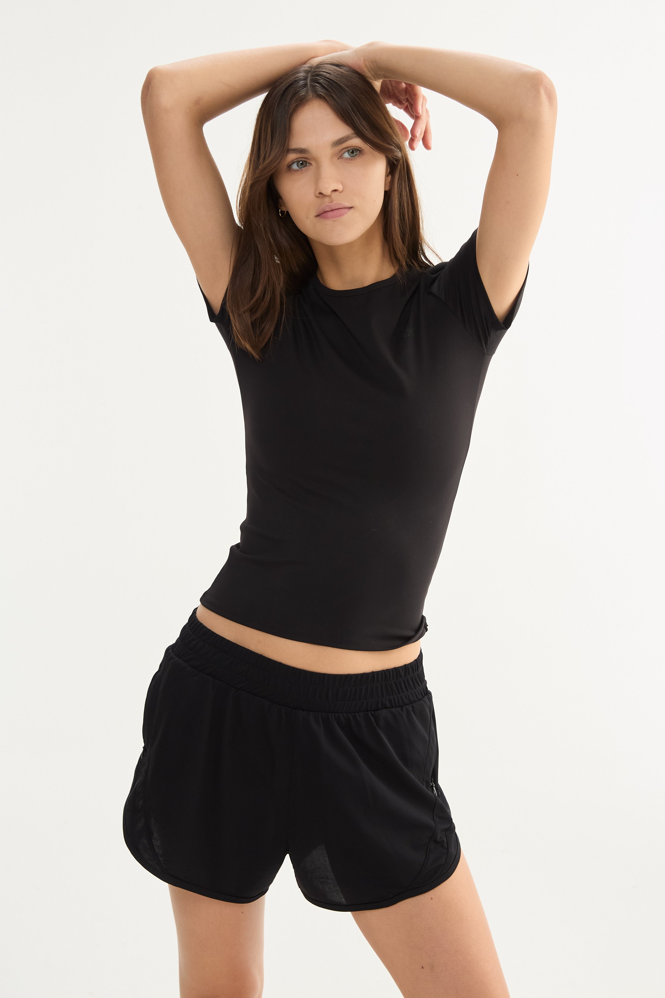 Short Flow - TechKnit® - Negro