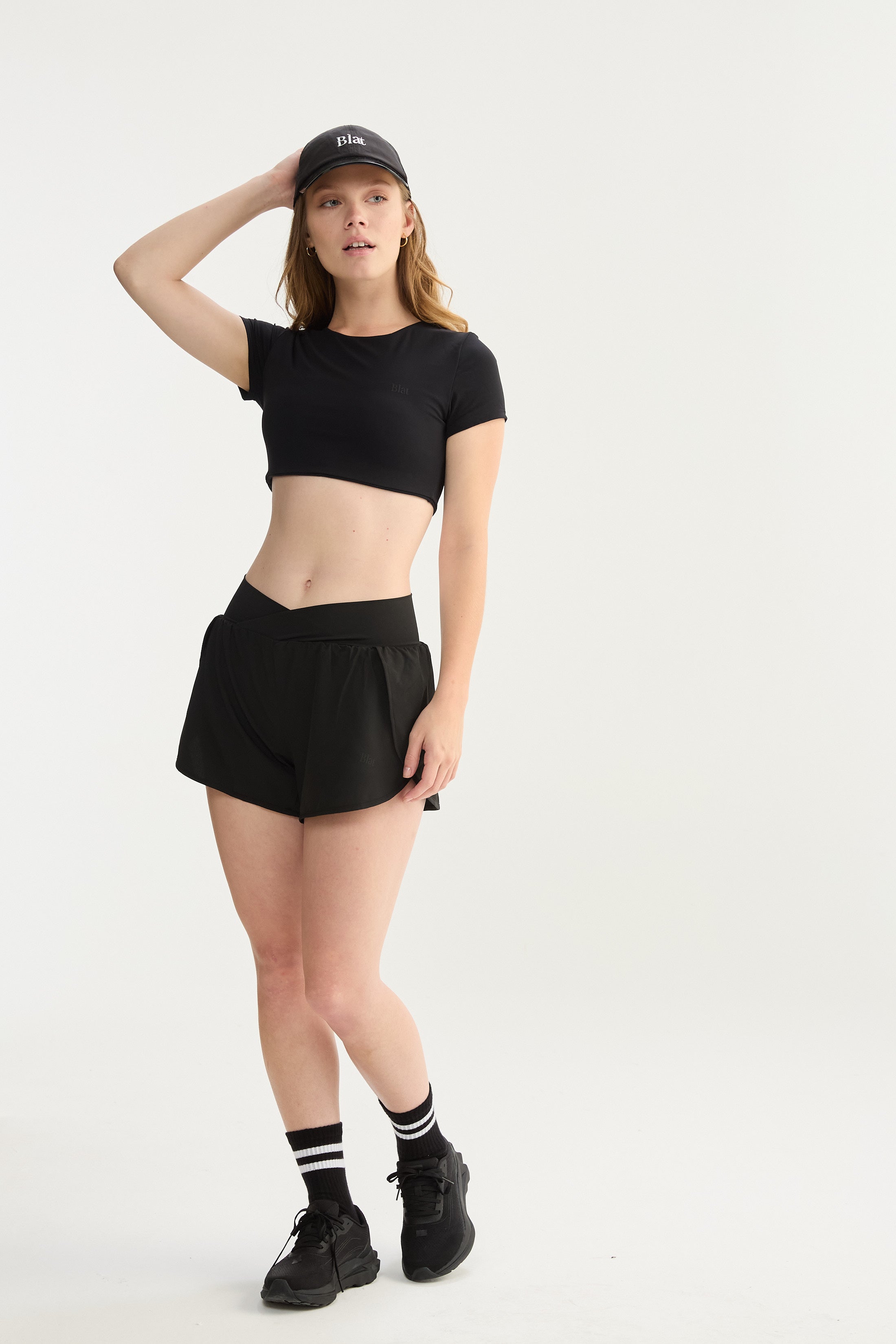 Top Manga Corta Foam - PureSkin® - Negro