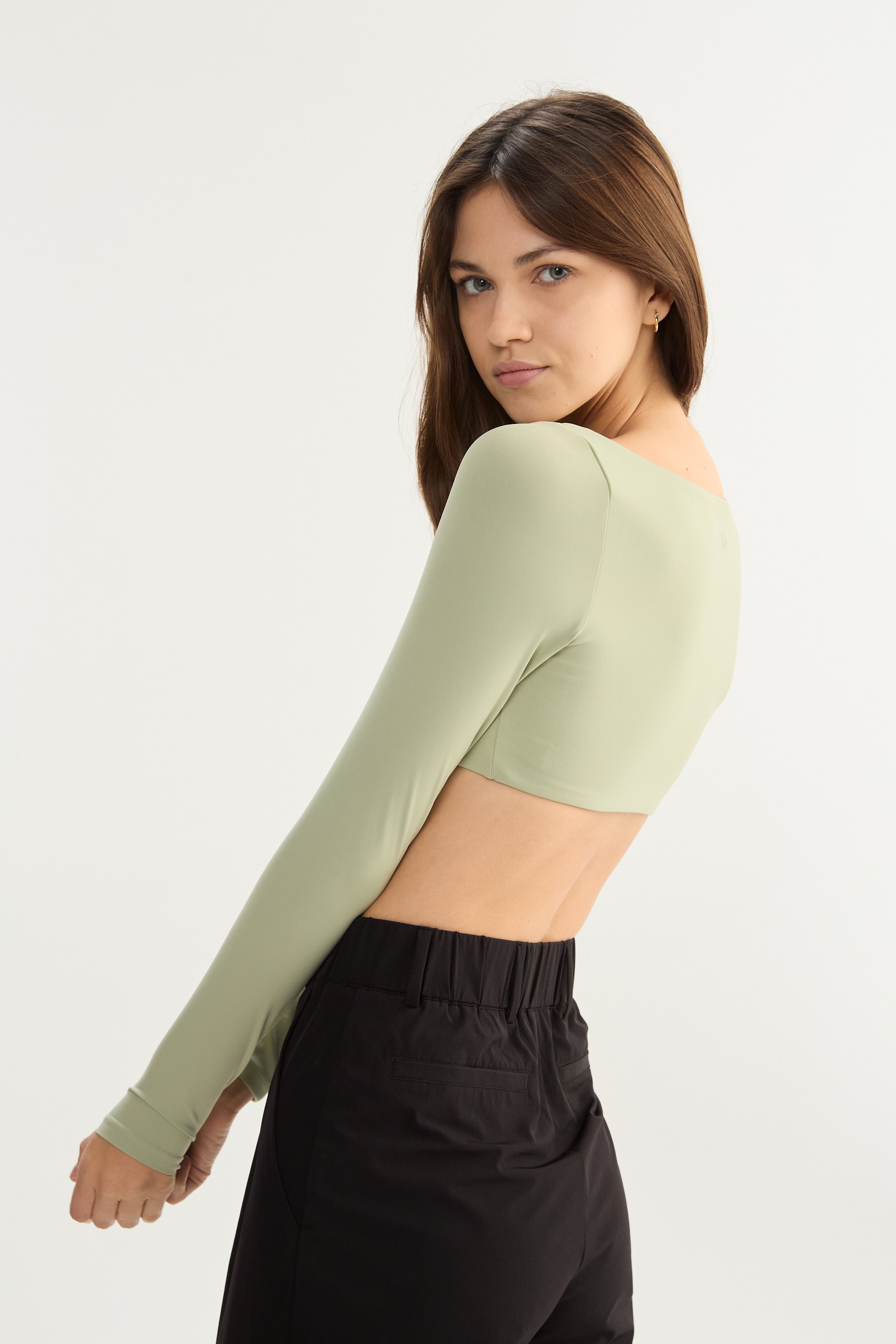 Top Manga Larga Foam - PureSkin® - Menta
