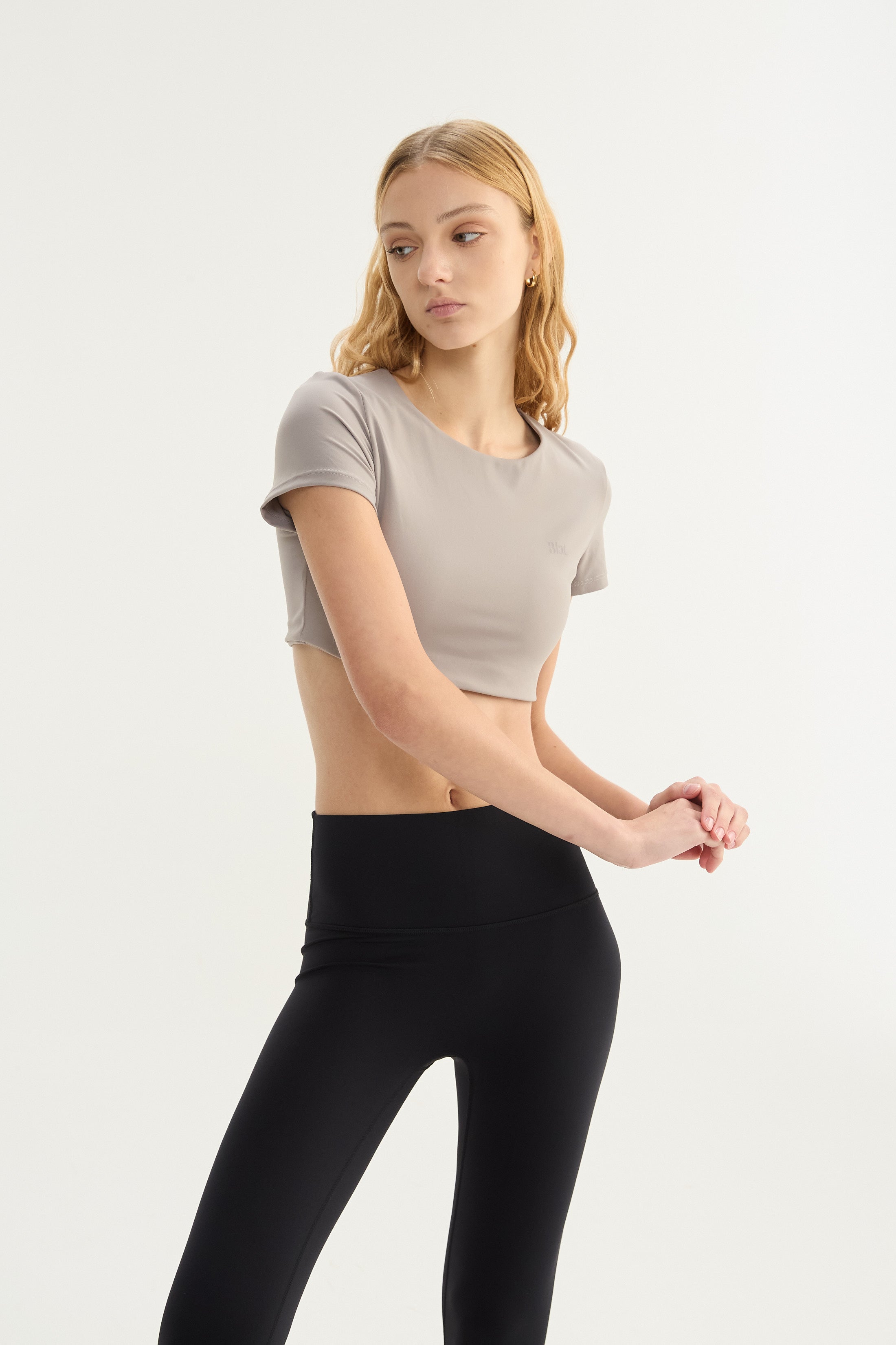 Top Manga Corta Foam - PureSkin® - Gris Ceniza