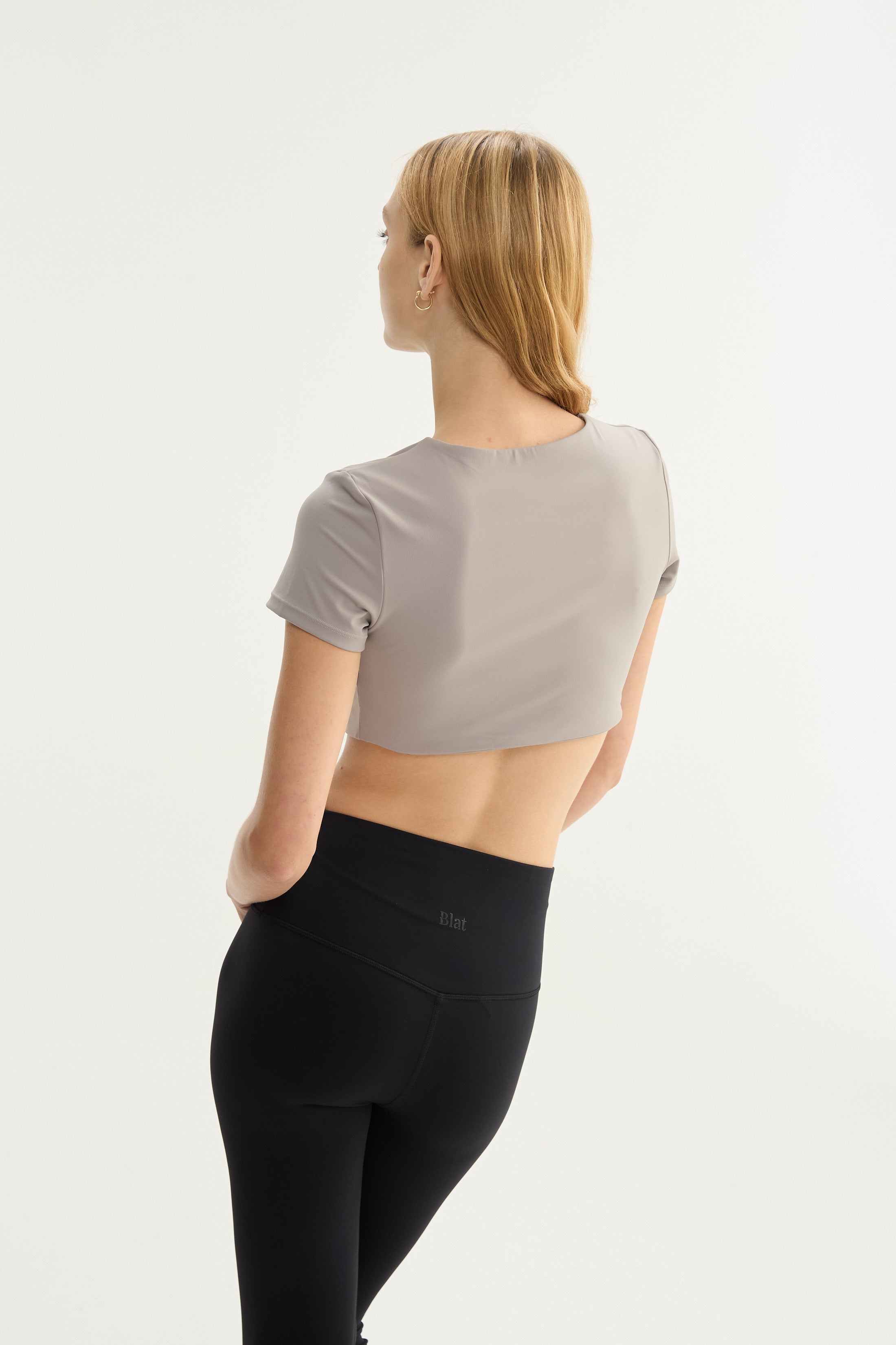 Top Manga Corta Foam - PureSkin® - Gris Ceniza