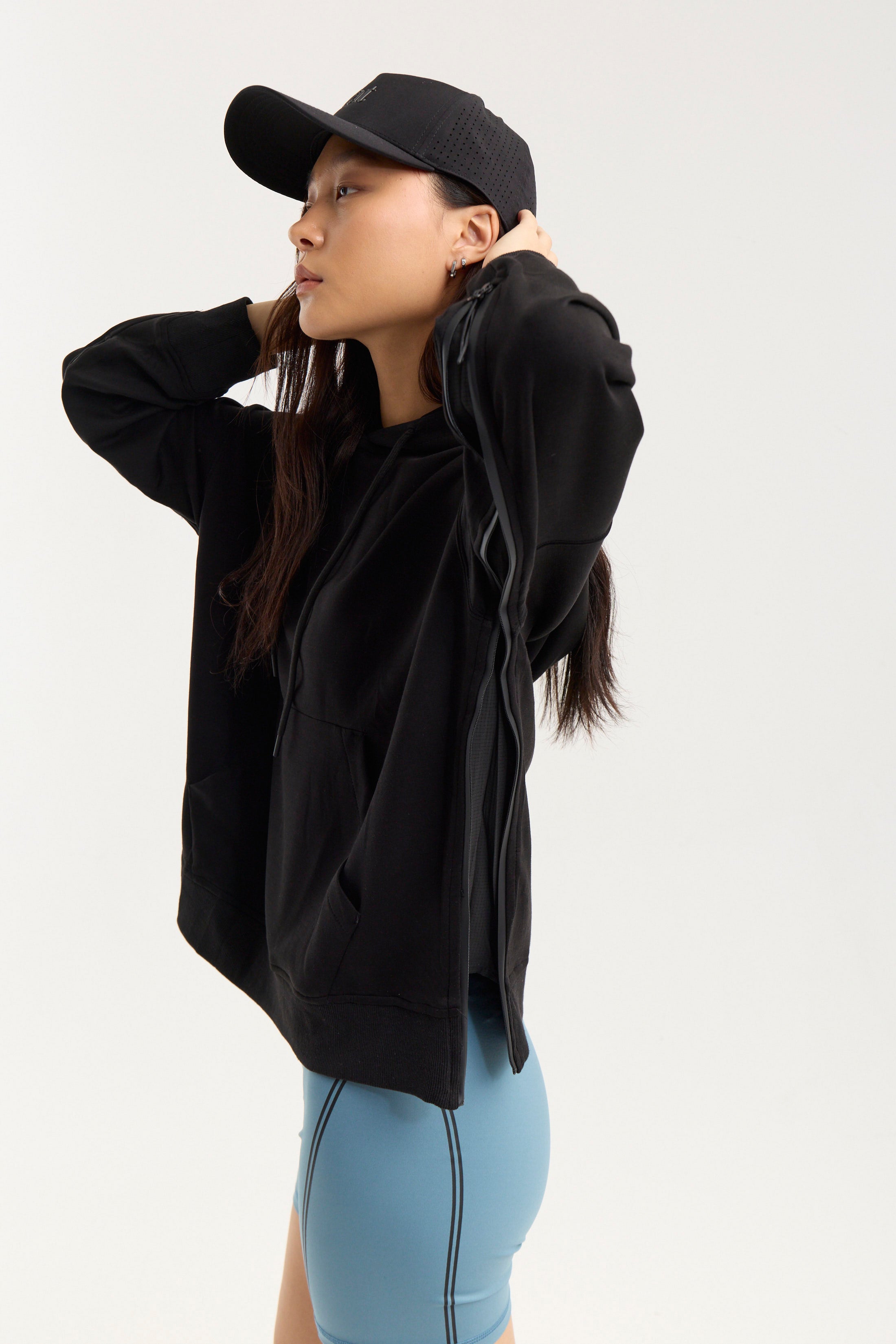 Jumper Alder Con Cierre - TechKnit® - Negro