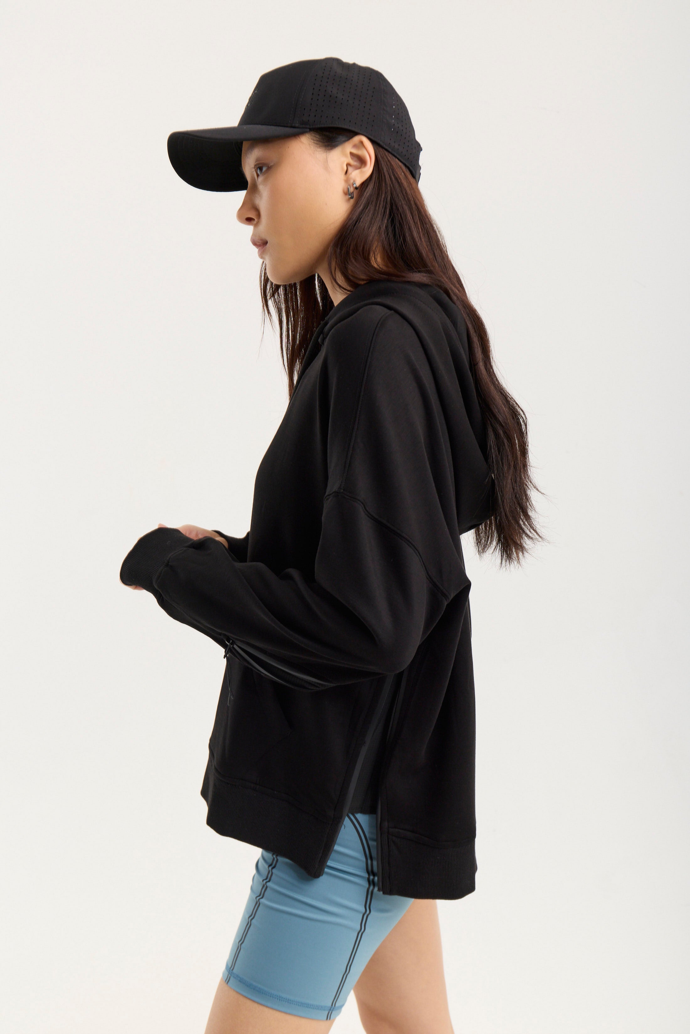 Jumper Alder Con Cierre - TechKnit® - Negro