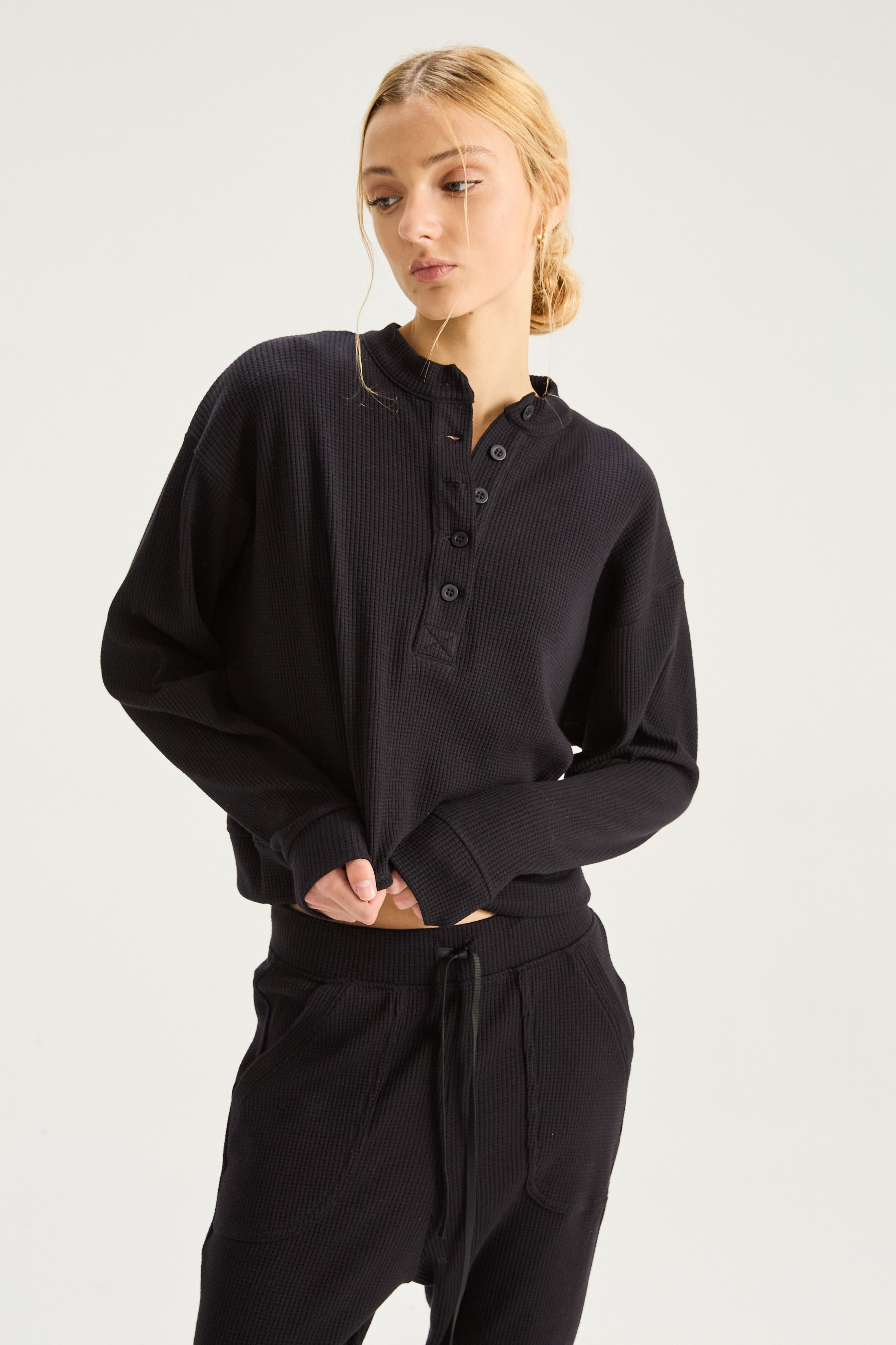 Buzo Jumper Pivot - Negro