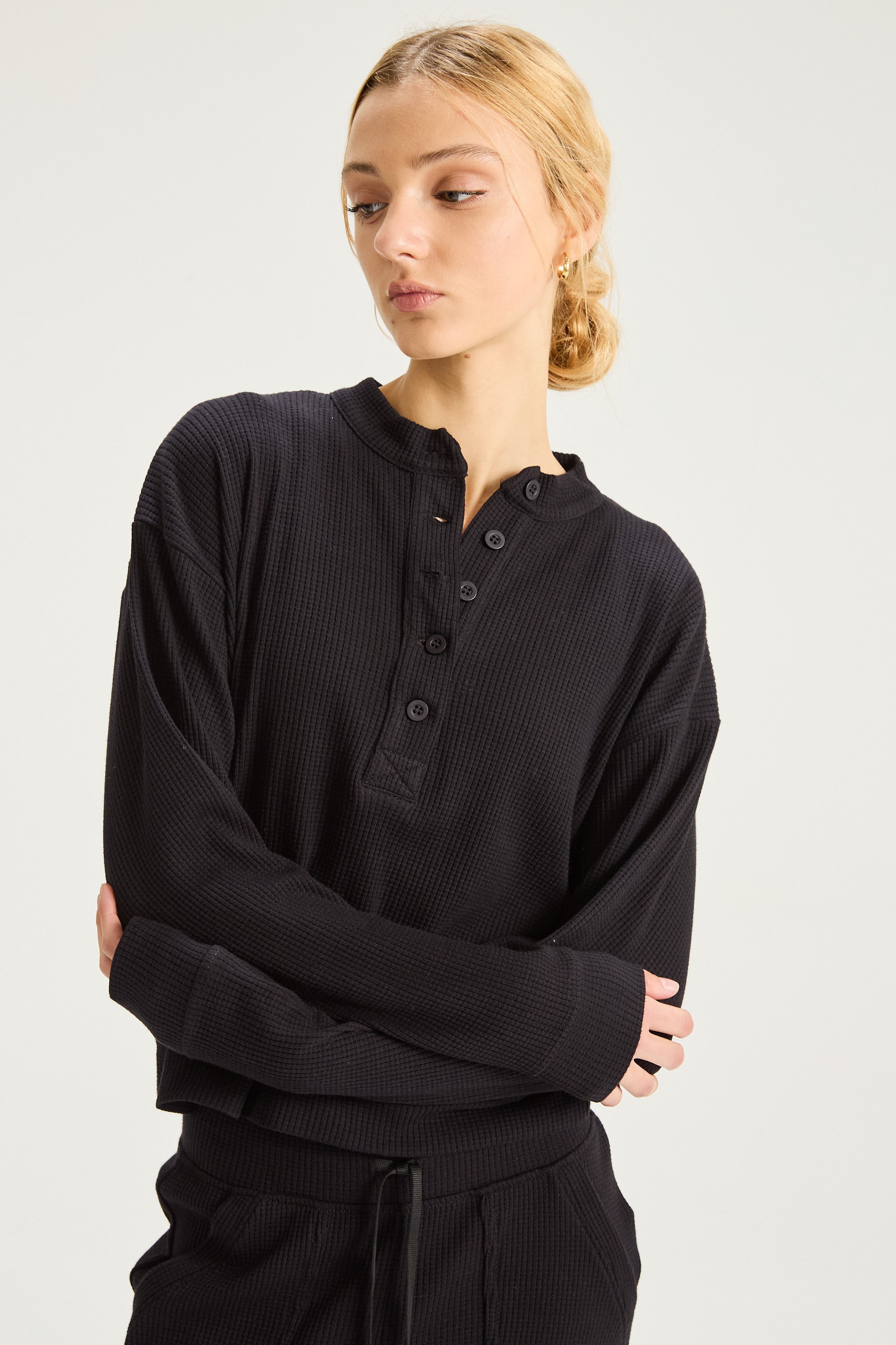 Buzo Jumper Pivot - Negro