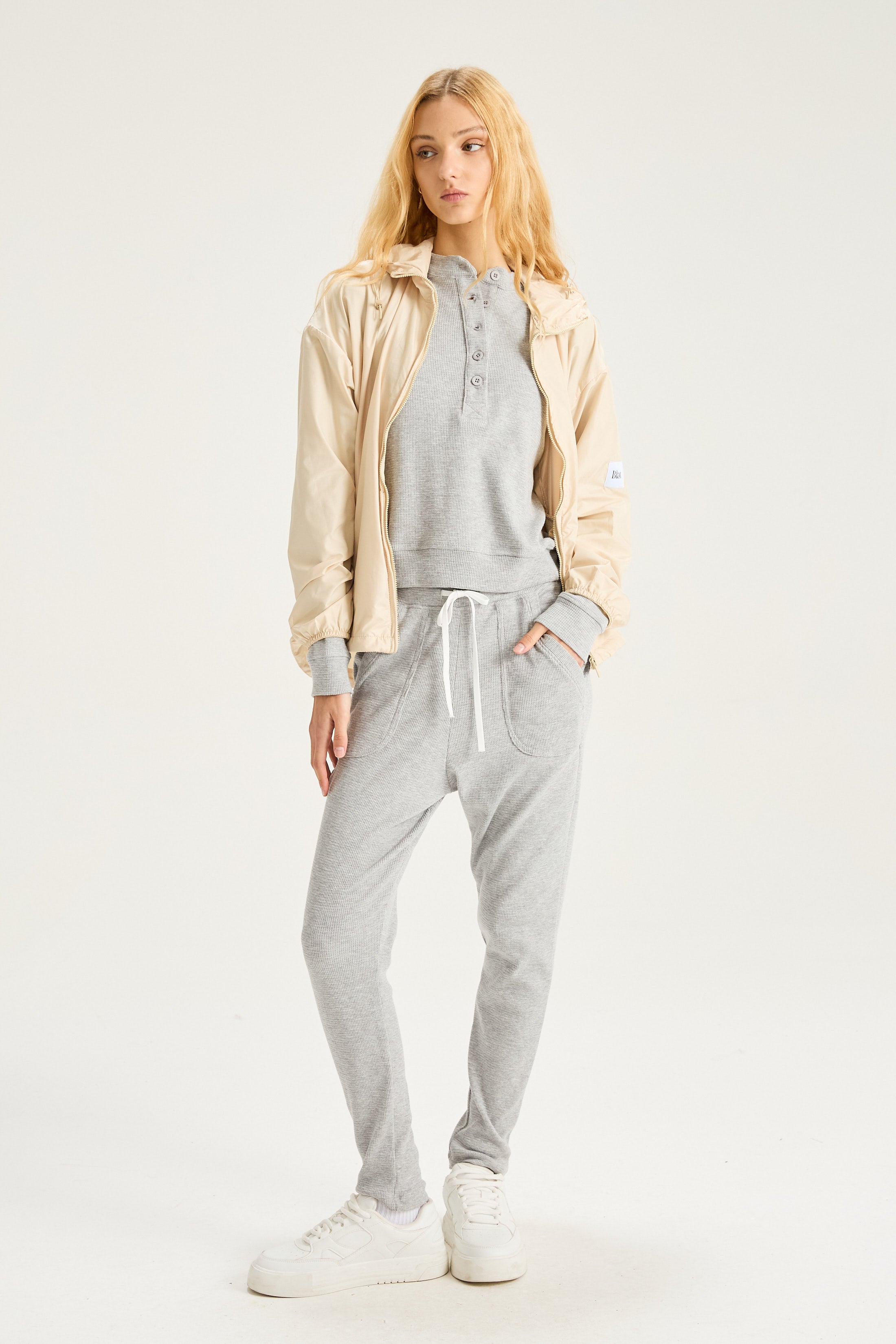 Buzo Jumper Pivot - Gris plata