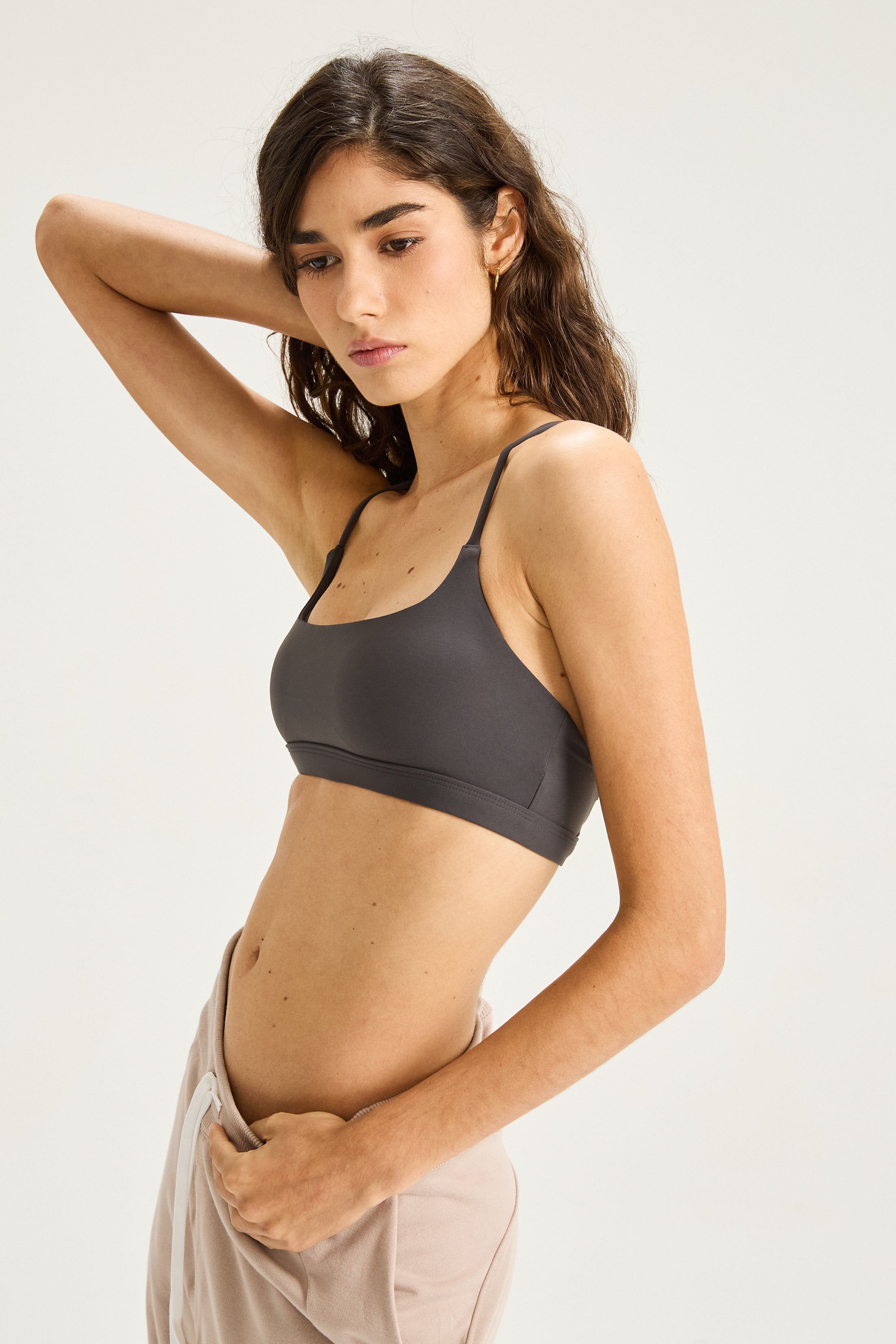 Top Rise - PureSkin® - Gris Oscuro