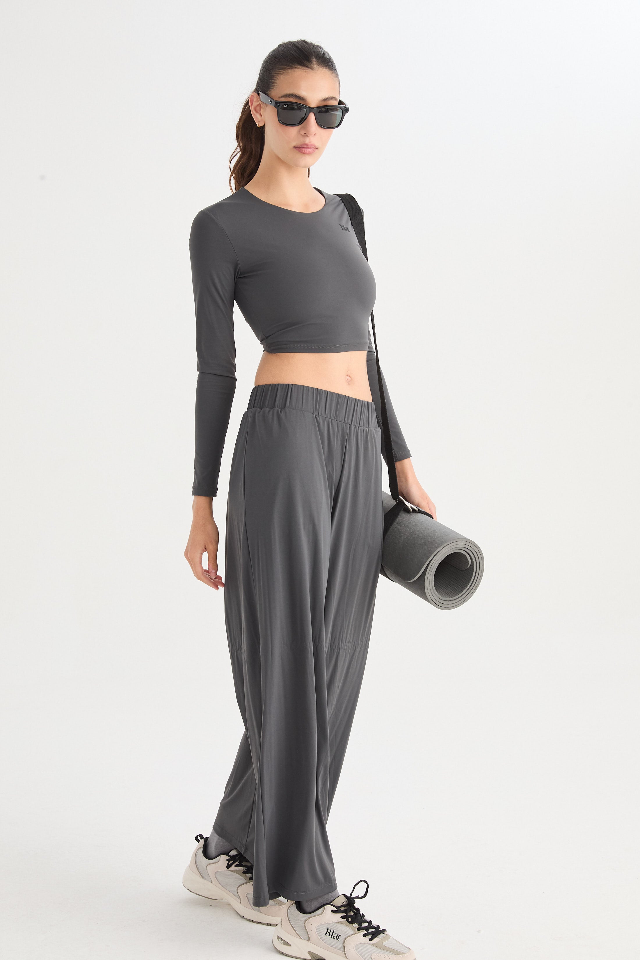 Pantalón Kora - TechKnit® - Gris Oscuro