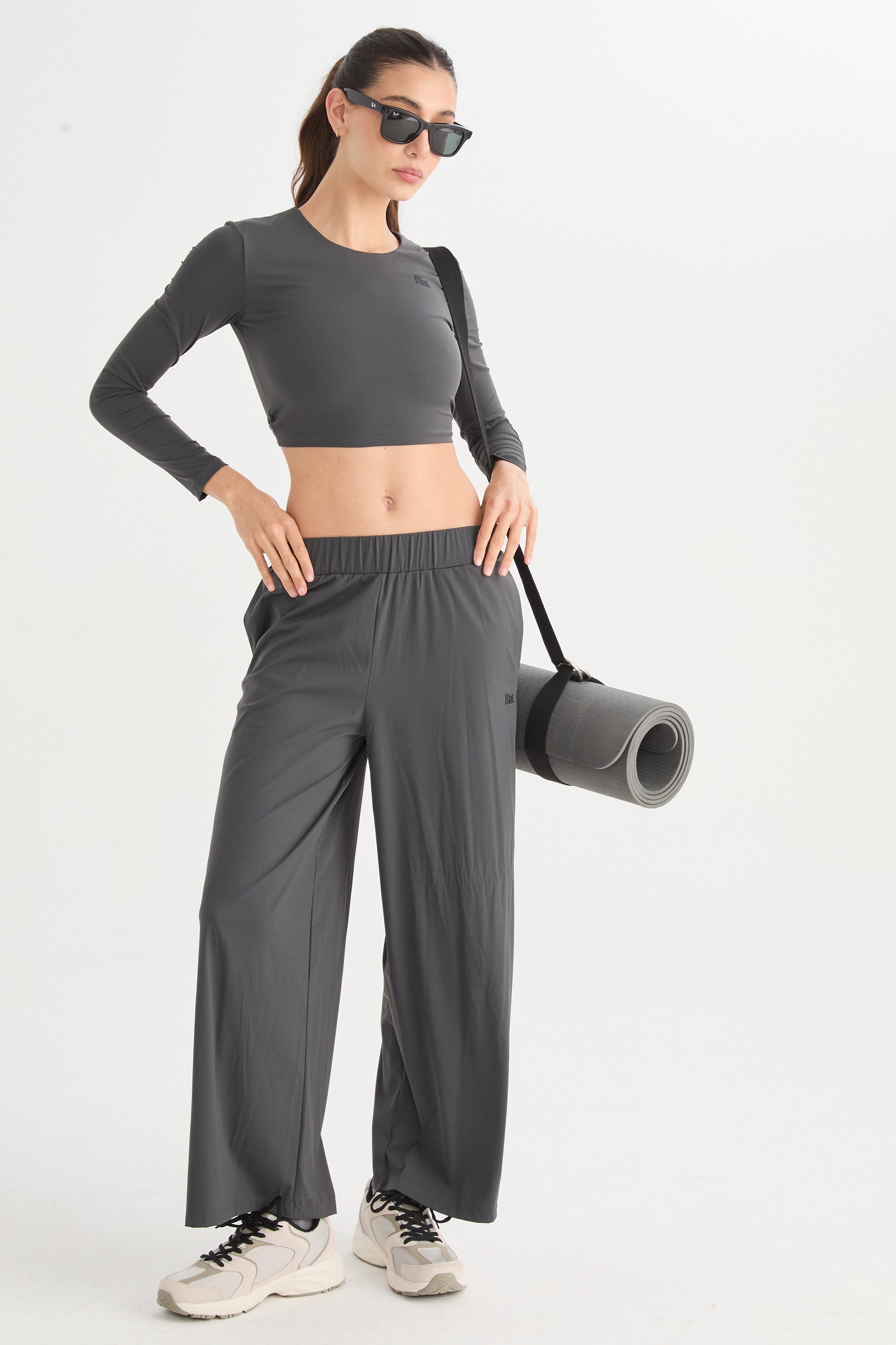 Pantalón Kora - TechKnit® - Gris Oscuro