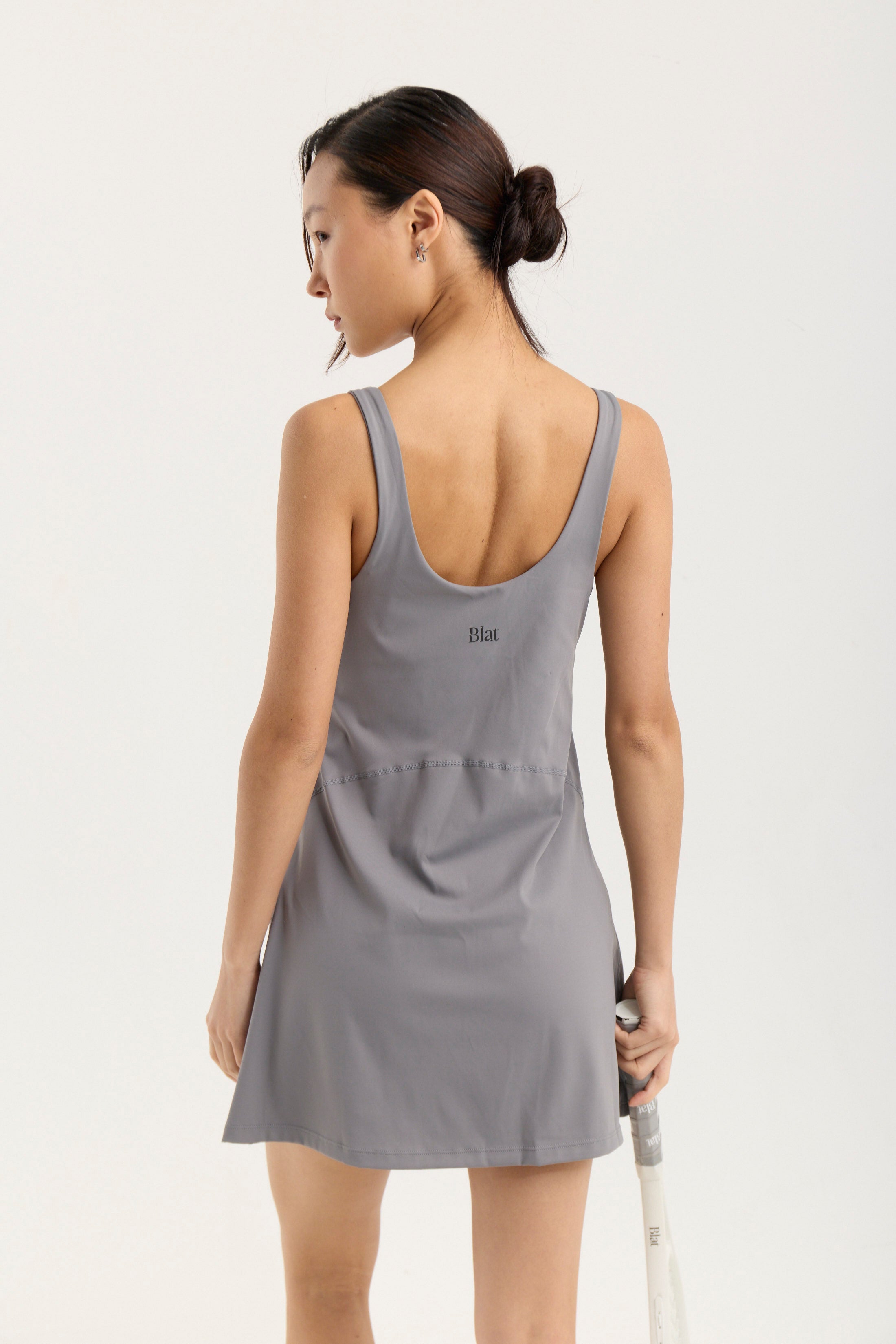 Vestido Moss - PureSkin® - Gris Ceniza