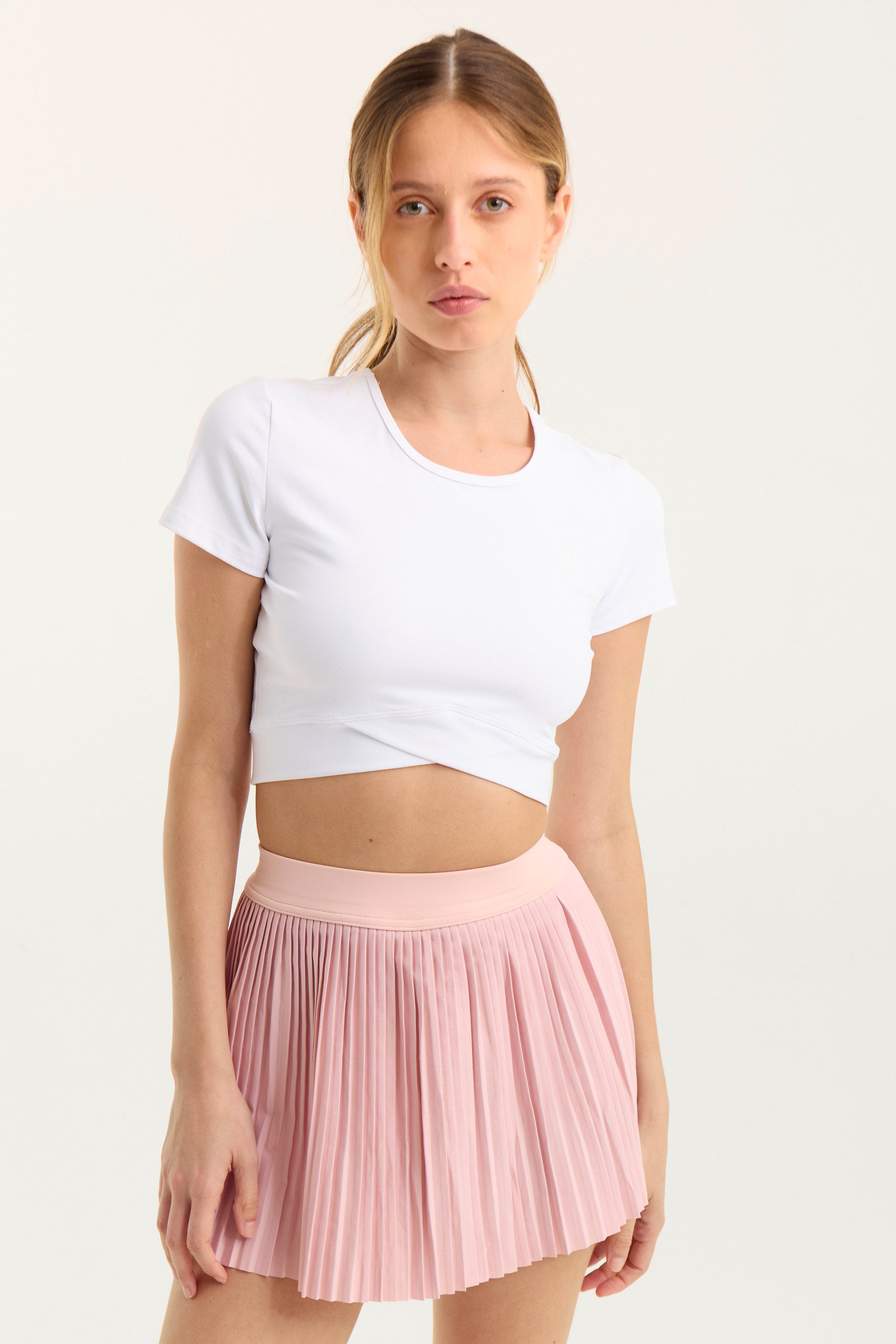 Top Manga Corta Glint - PureSkin® - Blanco