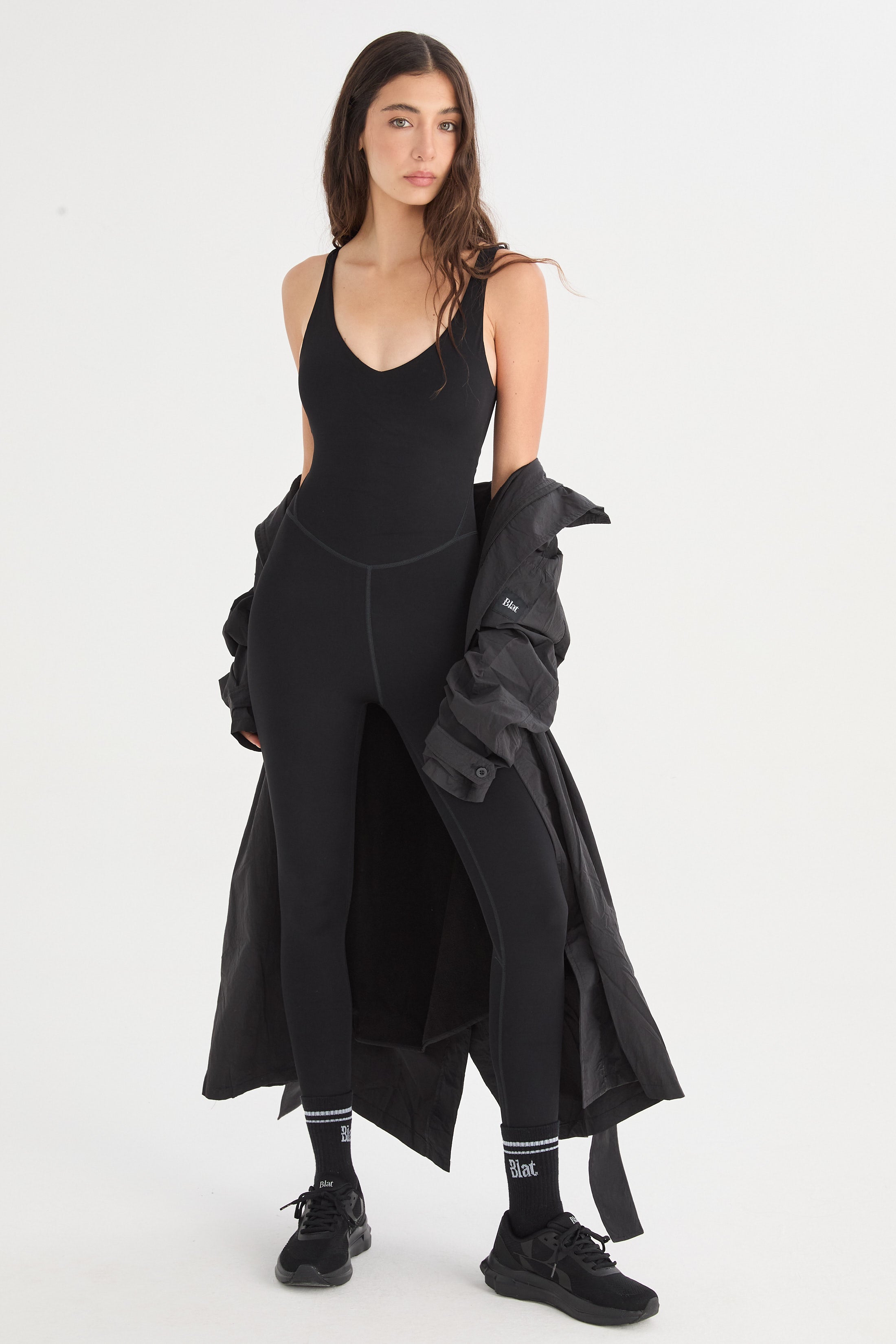 Mono Largo Mysa - PureSkin® - Negro