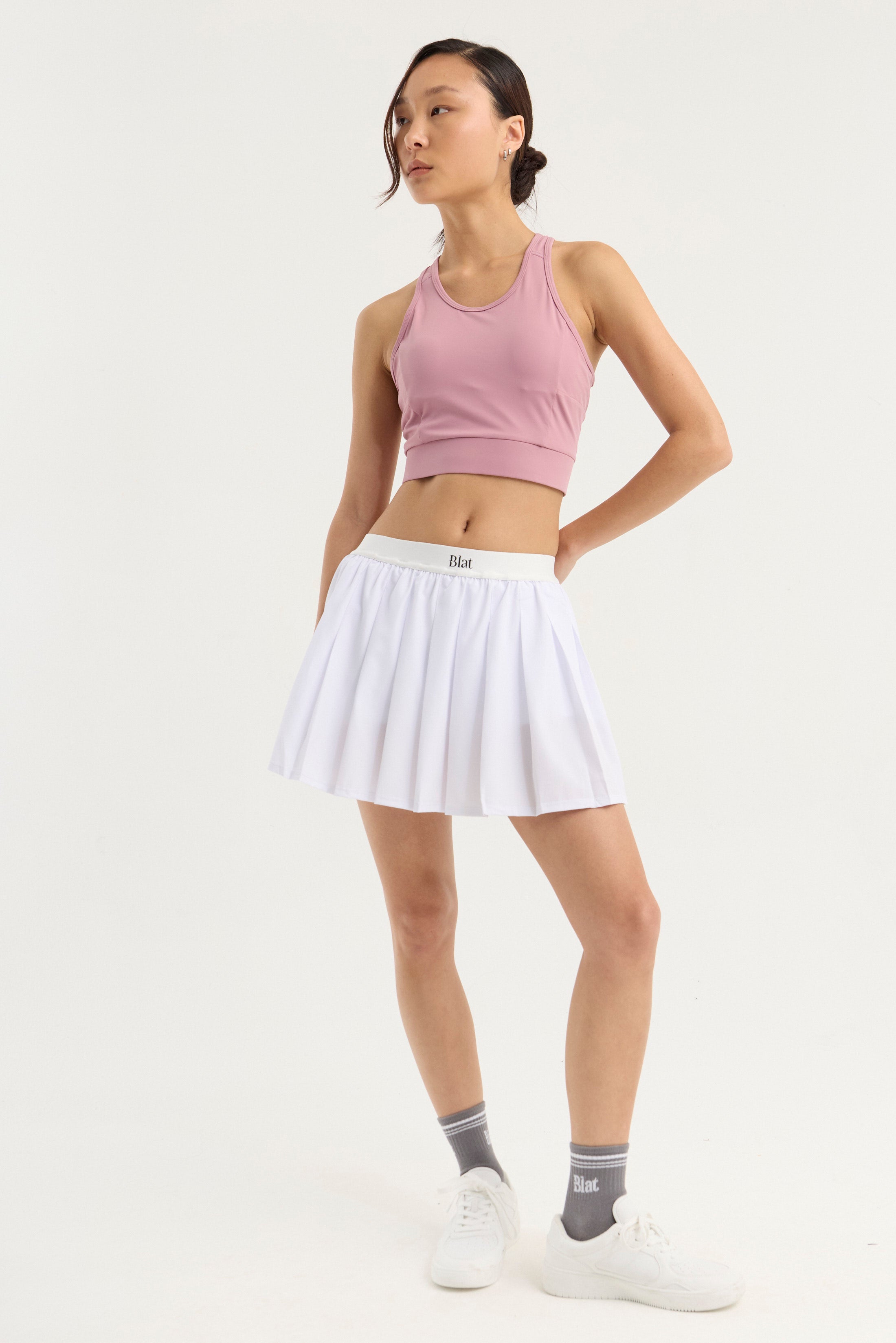 Pollera Cyclone - TechKnit® - Blanco